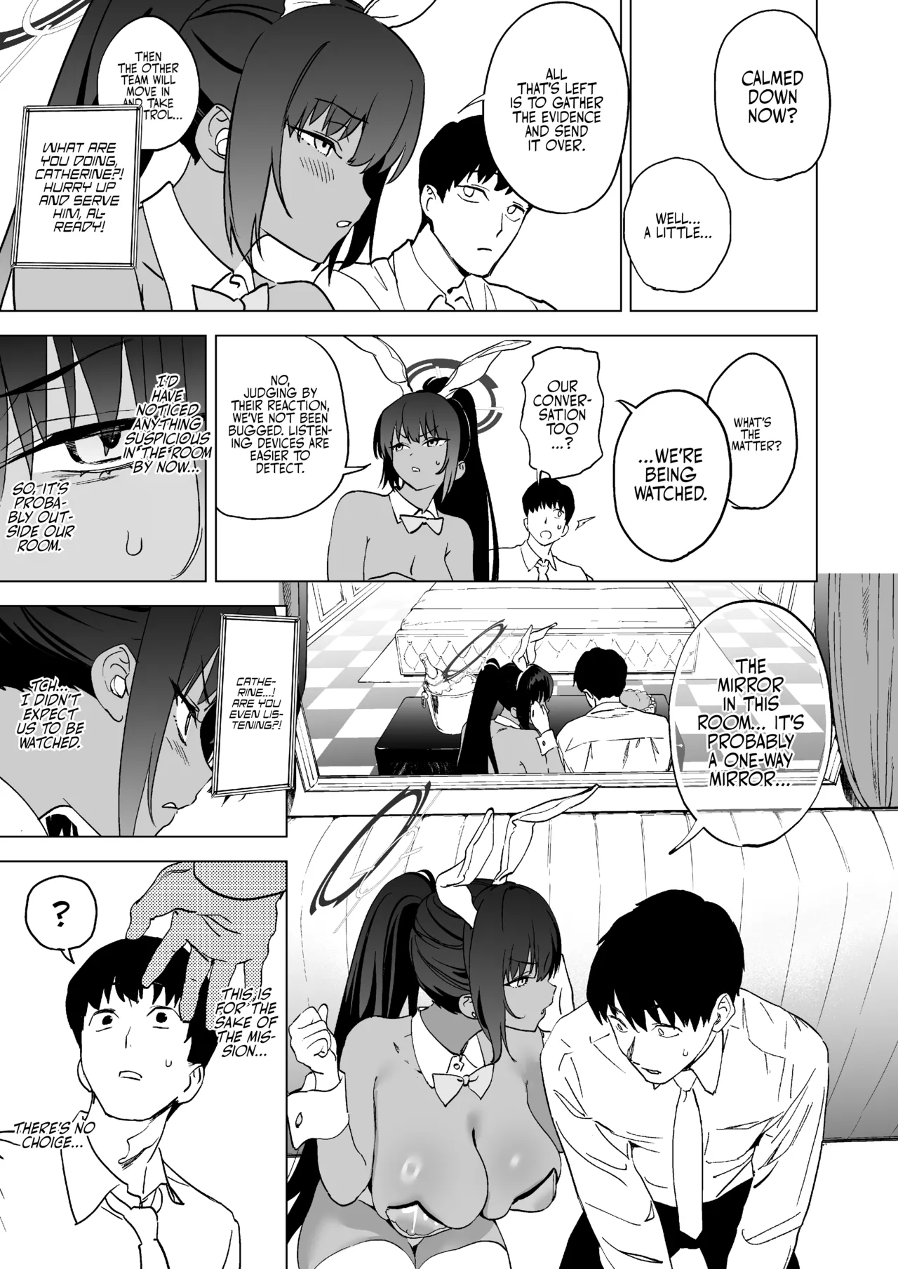 Shiri to Karin to Toumei Bunny | The Maid, The Butt, And The Limpid Bunny - Página 8