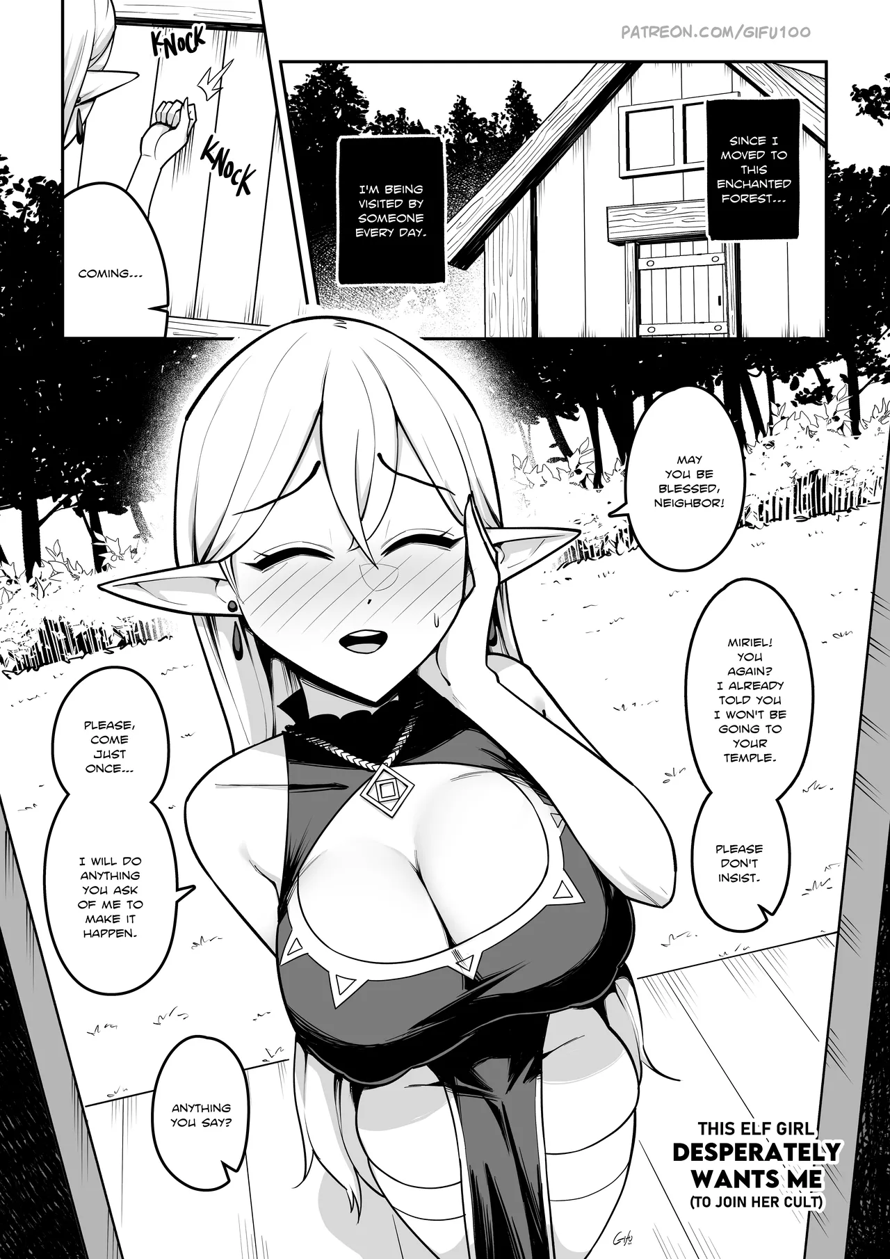 THIS ELF GIRL DESPERATELY WANTS ME TO JOIN HER CULT 1 - Страница 2