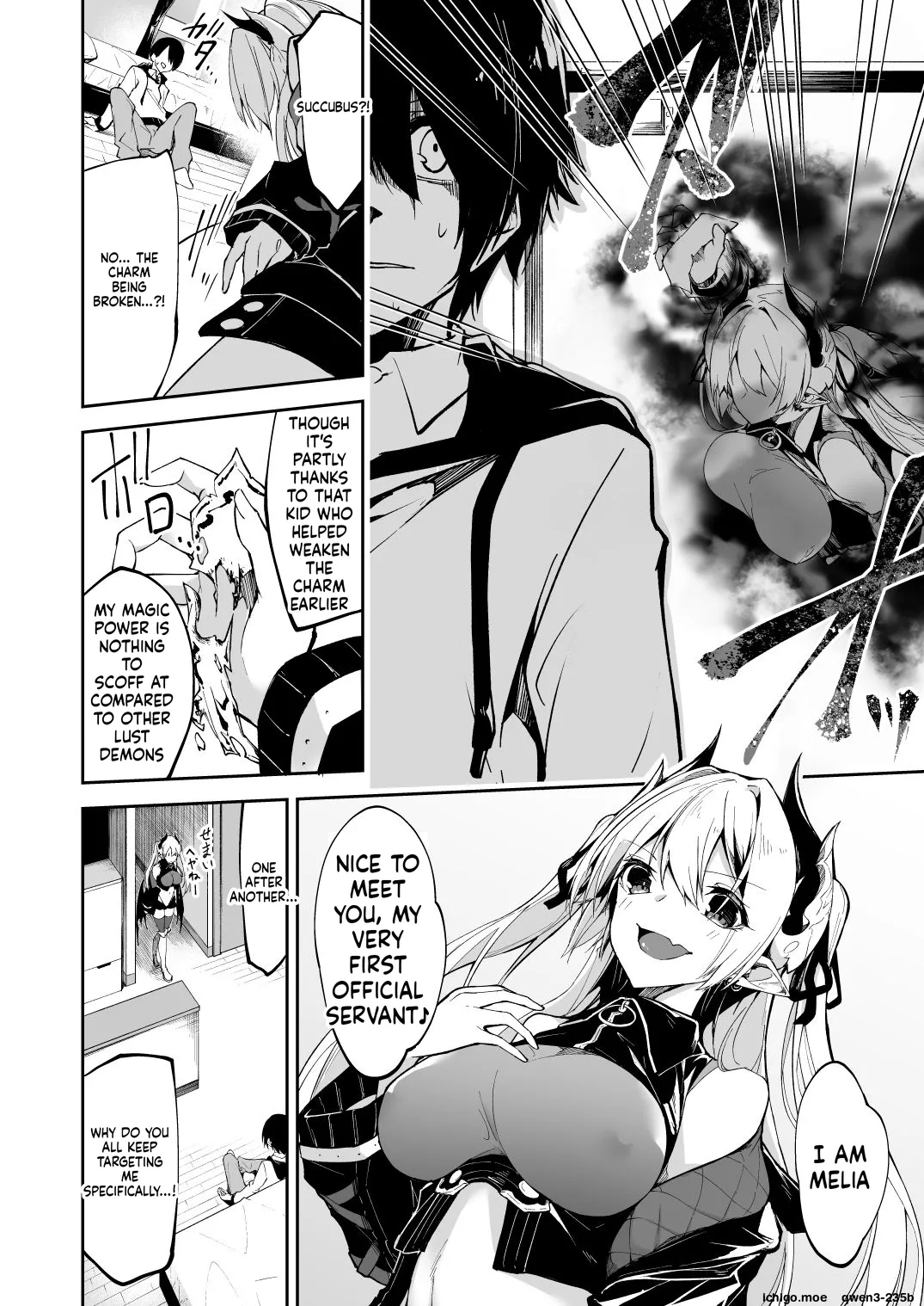 Succubus to Maria-sama ni Nera Wareteiru. - Strona 7