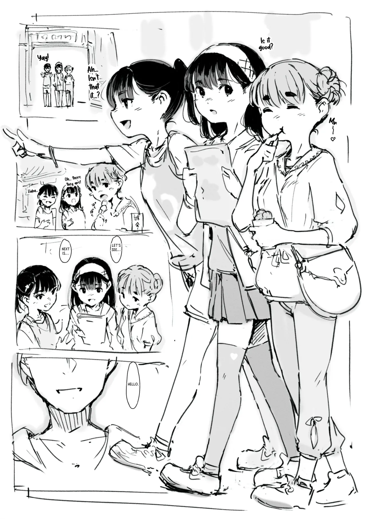 Shuugaku Ryokou-chuu no Shougakusei ga Damasarete Sex Shichau Hanashi｜The story of girls getting tricked into having sex on their field trip - Página 4