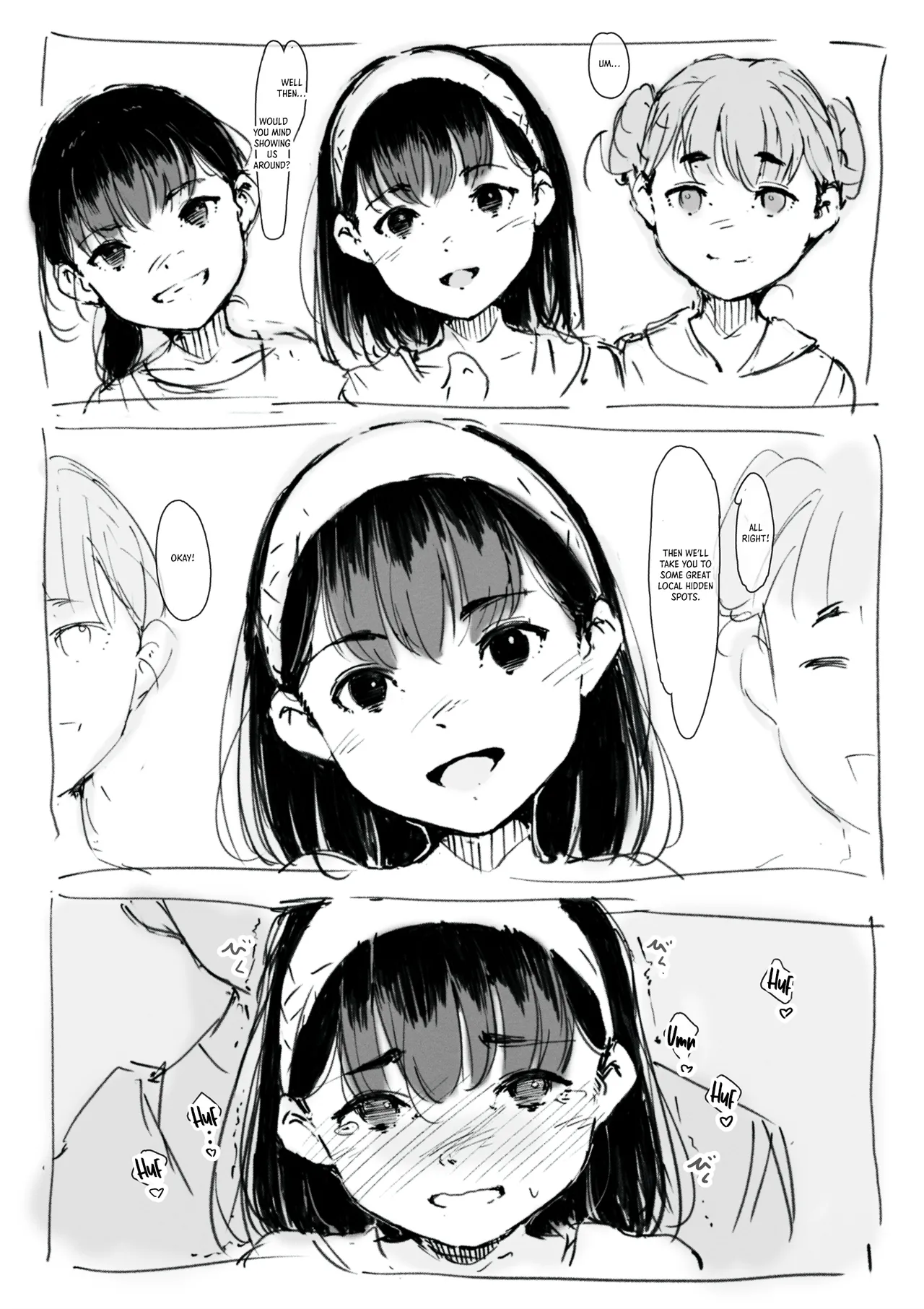 Shuugaku Ryokou-chuu no Shougakusei ga Damasarete Sex Shichau Hanashi｜The story of girls getting tricked into having sex on their field trip - Página 6