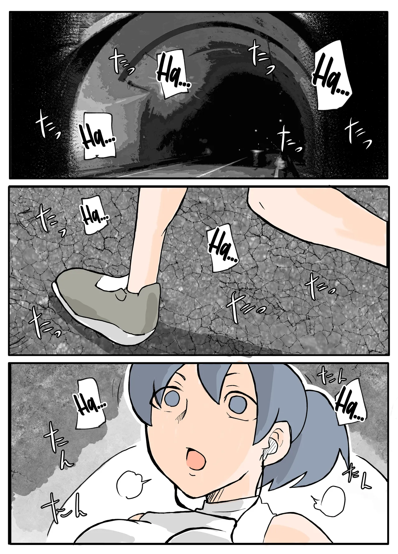 Running-chuu no Tanktop Nee-san ga Rape Sareru Ohanashi｜The Story of a Tank-Top Girl Getting Raped While Out Running - Pagina 2