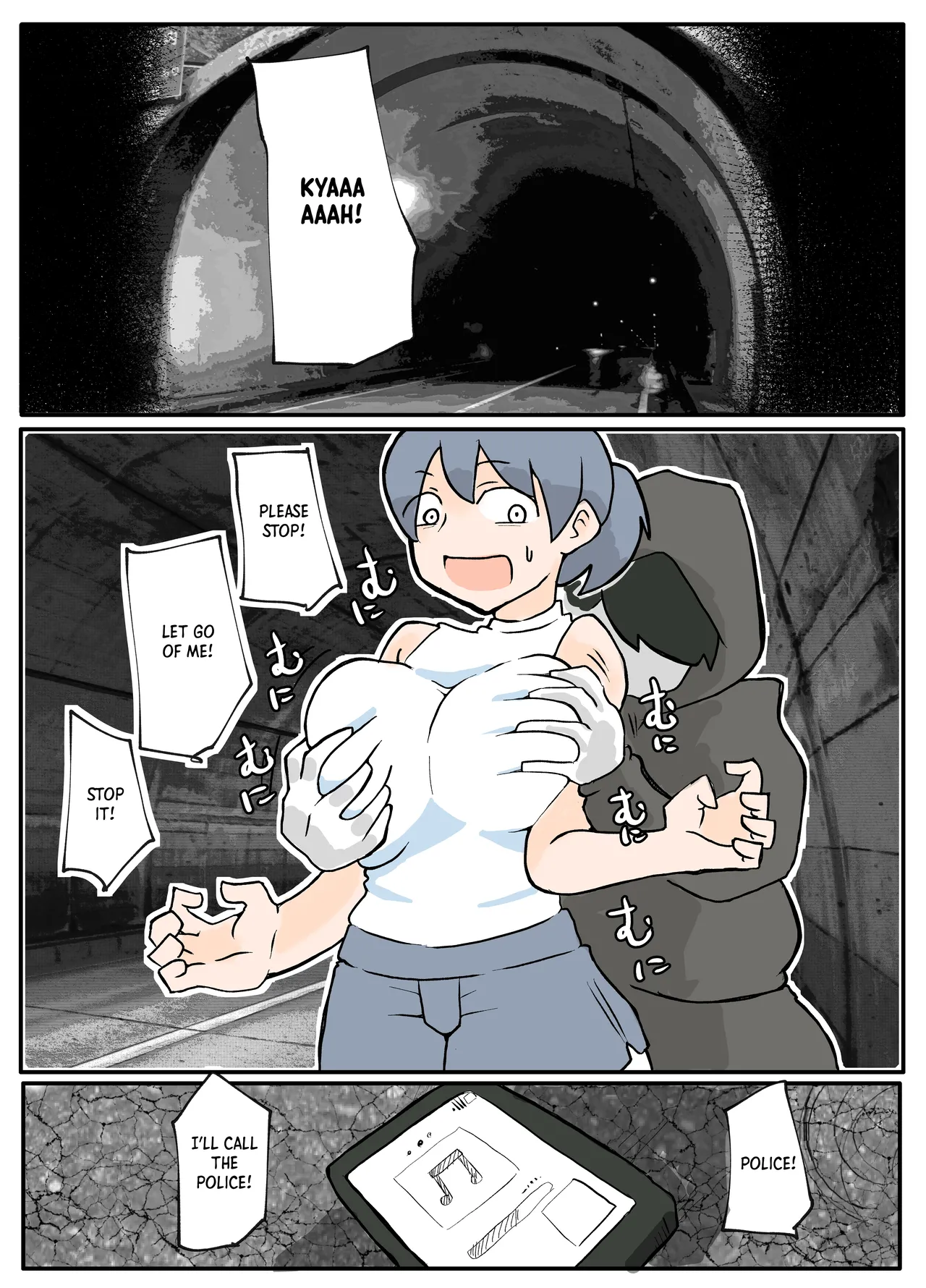 Running-chuu no Tanktop Nee-san ga Rape Sareru Ohanashi｜The Story of a Tank-Top Girl Getting Raped While Out Running - Pagina 4