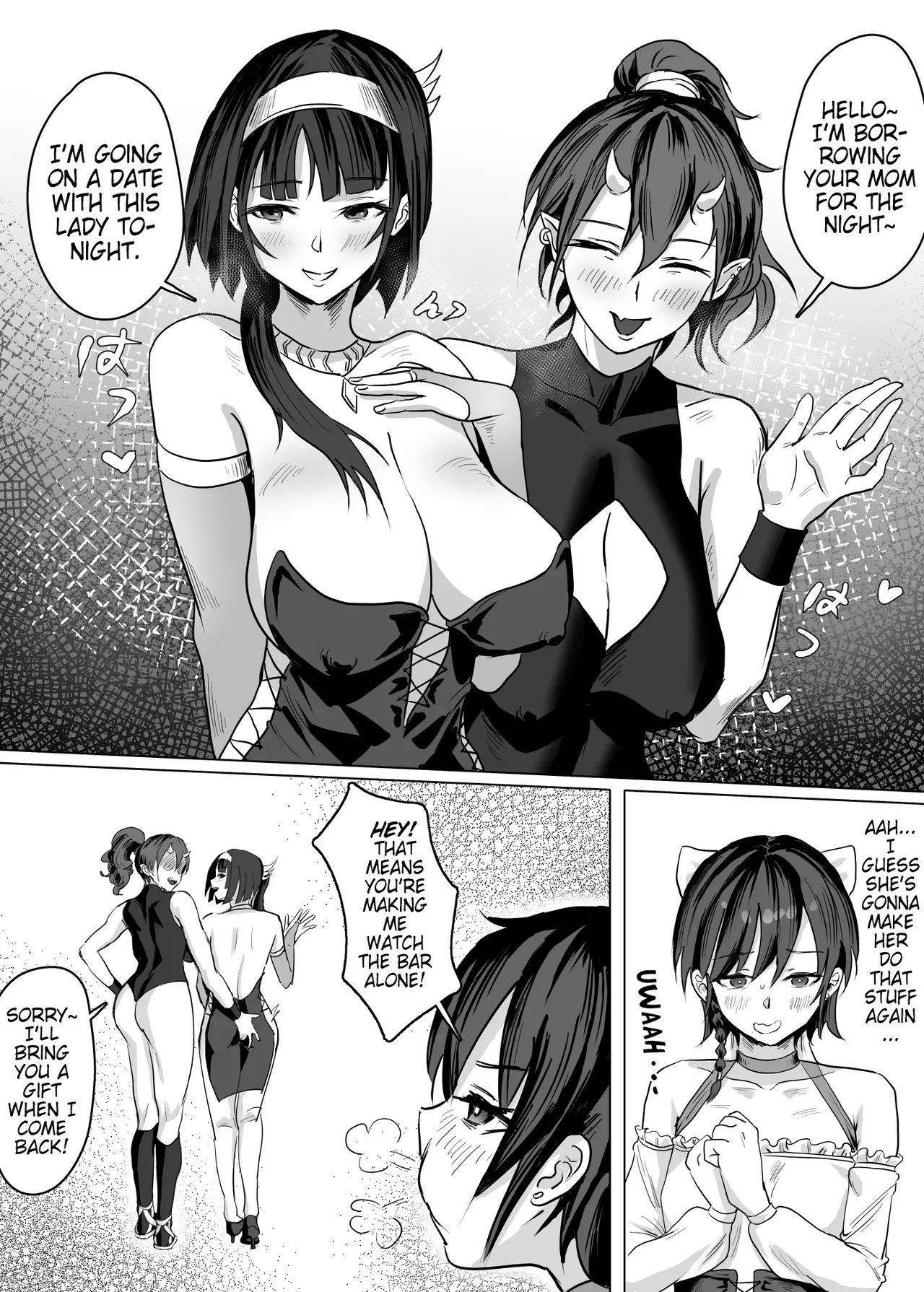 Haha ga Keiei Shiteiru no wa Isekai Yuri Sakaba nano ka!? | My Mother Runs An Isekai World Lezzy Tavern!? - Página 7