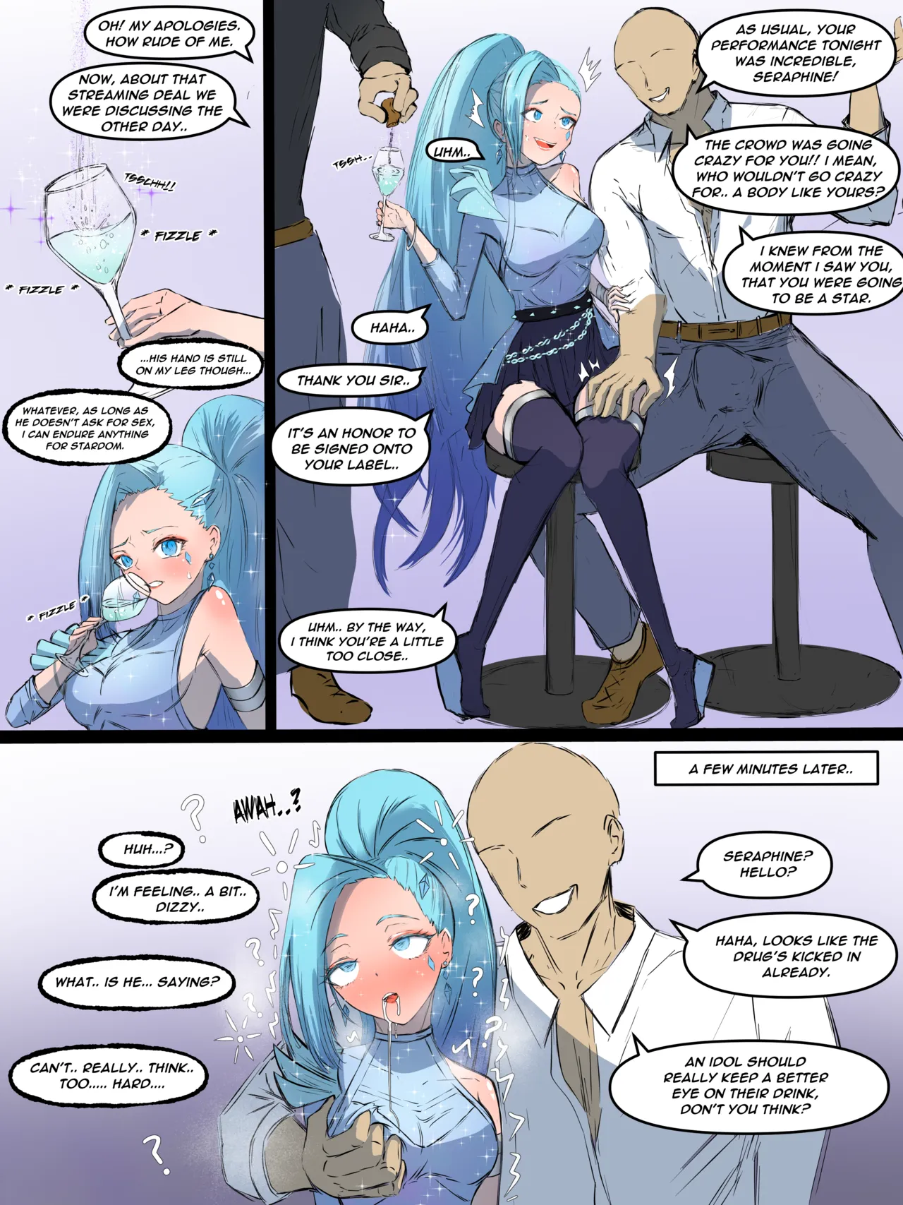 KDA Seraphine After the Concert - 页 1