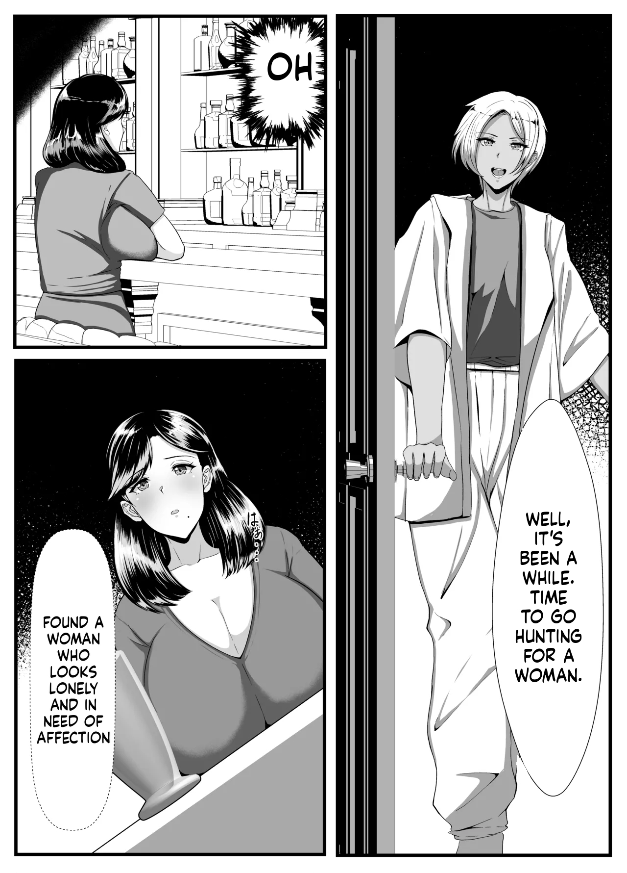 A dark-skinned futanari takes home a married woman - Seite 2
