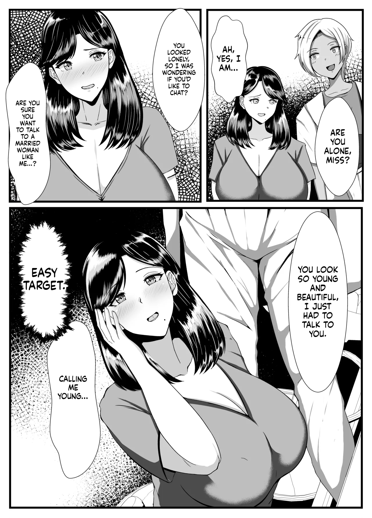 A dark-skinned futanari takes home a married woman - Seite 3
