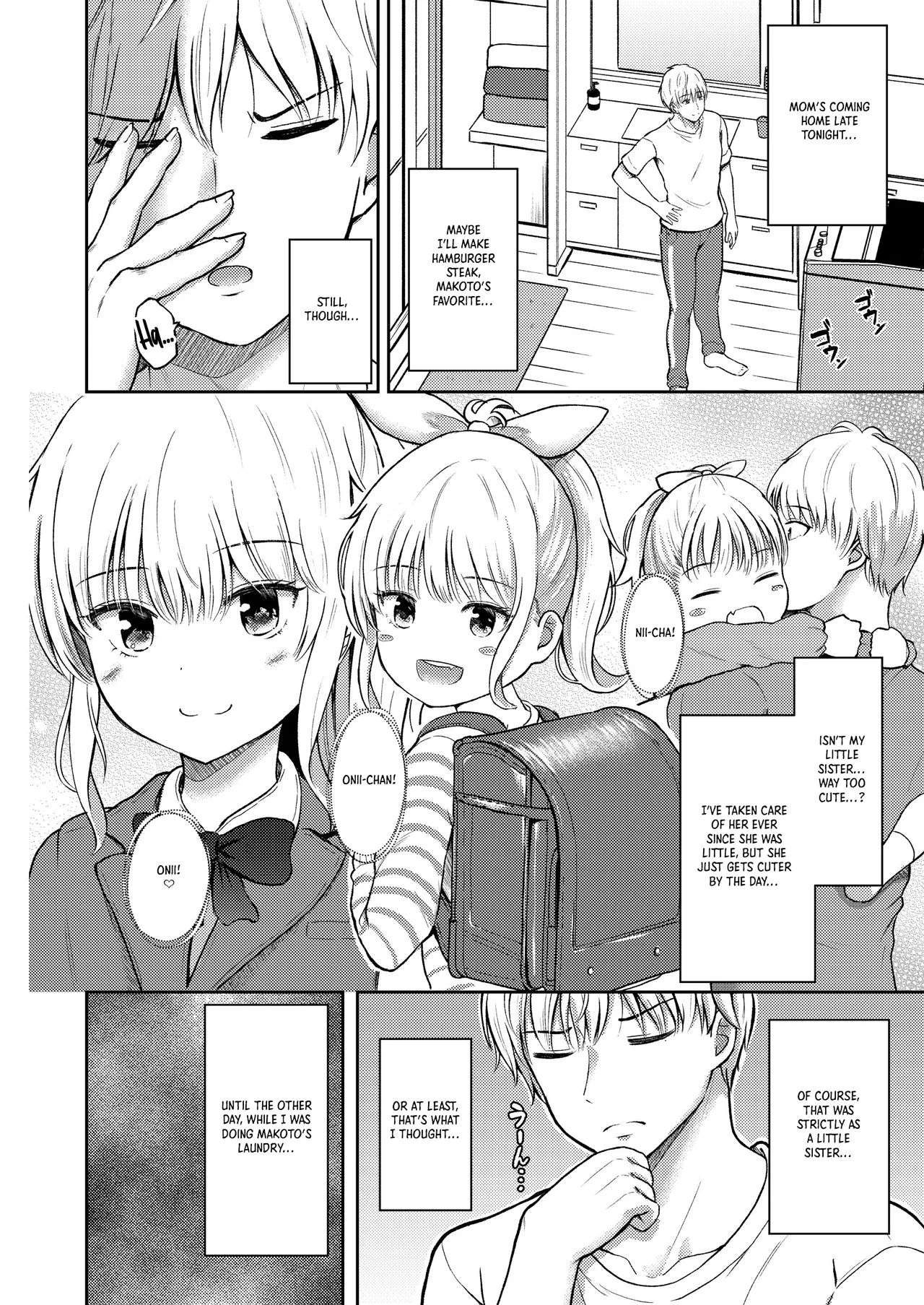 Oyasumi Sister Onii-chan wa Imouto no Nioi ga Ki ni Natte Shikatanai!｜Goodnight, Sister: My Little Sister's Scent Is Driving Me Crazy!! - Pagina 8