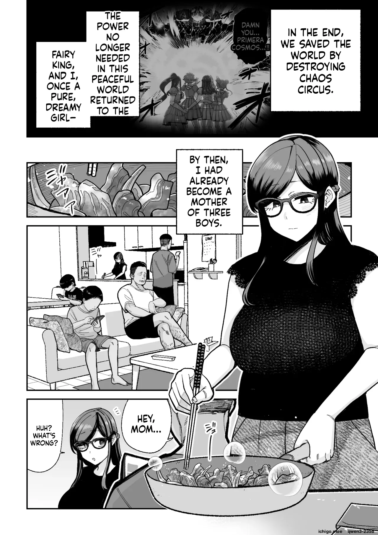 Ma Mama Kari Ri 2-gen Mahou Shoujo no Mama, Aku Ochi Shokushu Kousetsu - Página 6