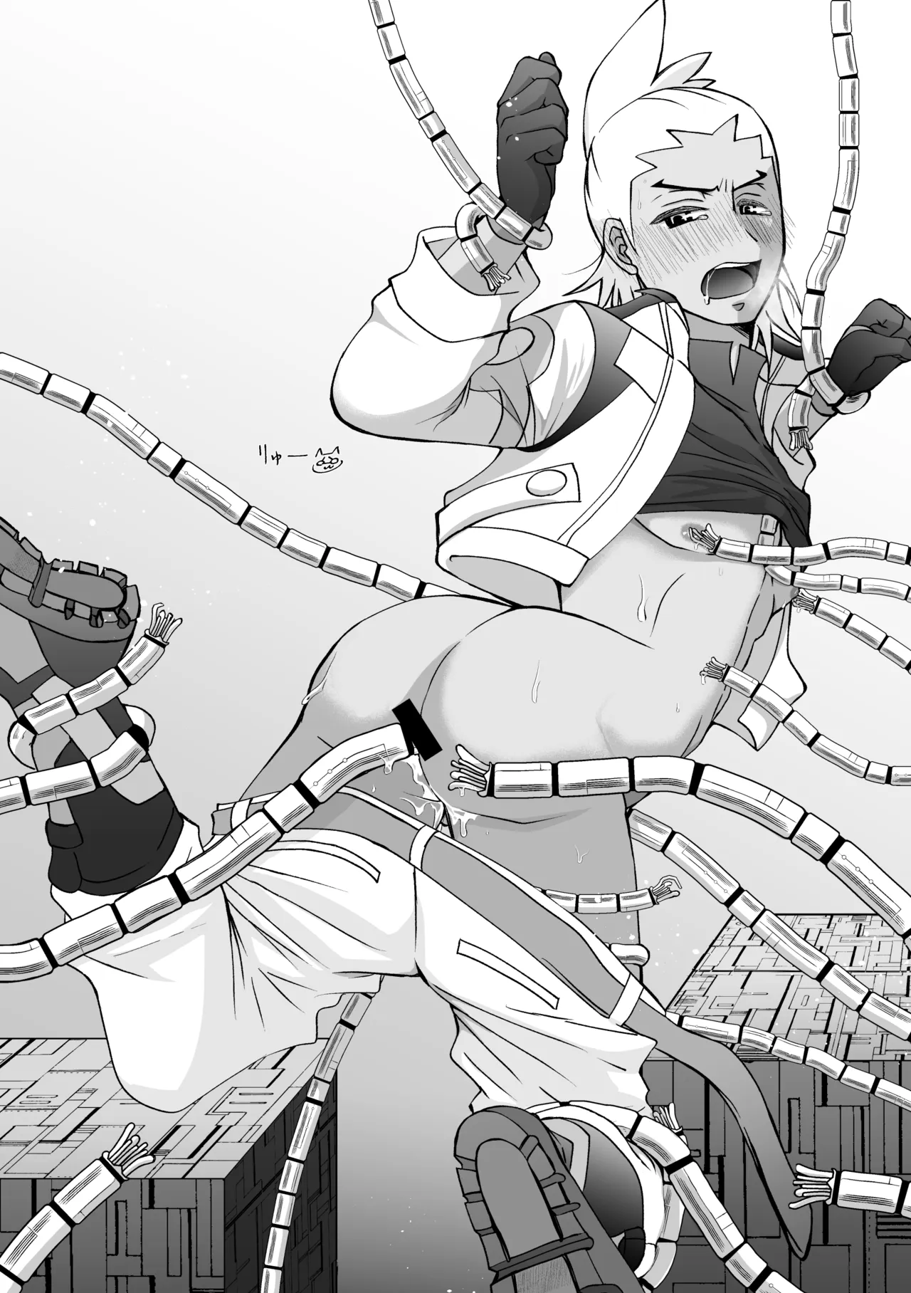触手に捕まった僕ら - Pagina 4