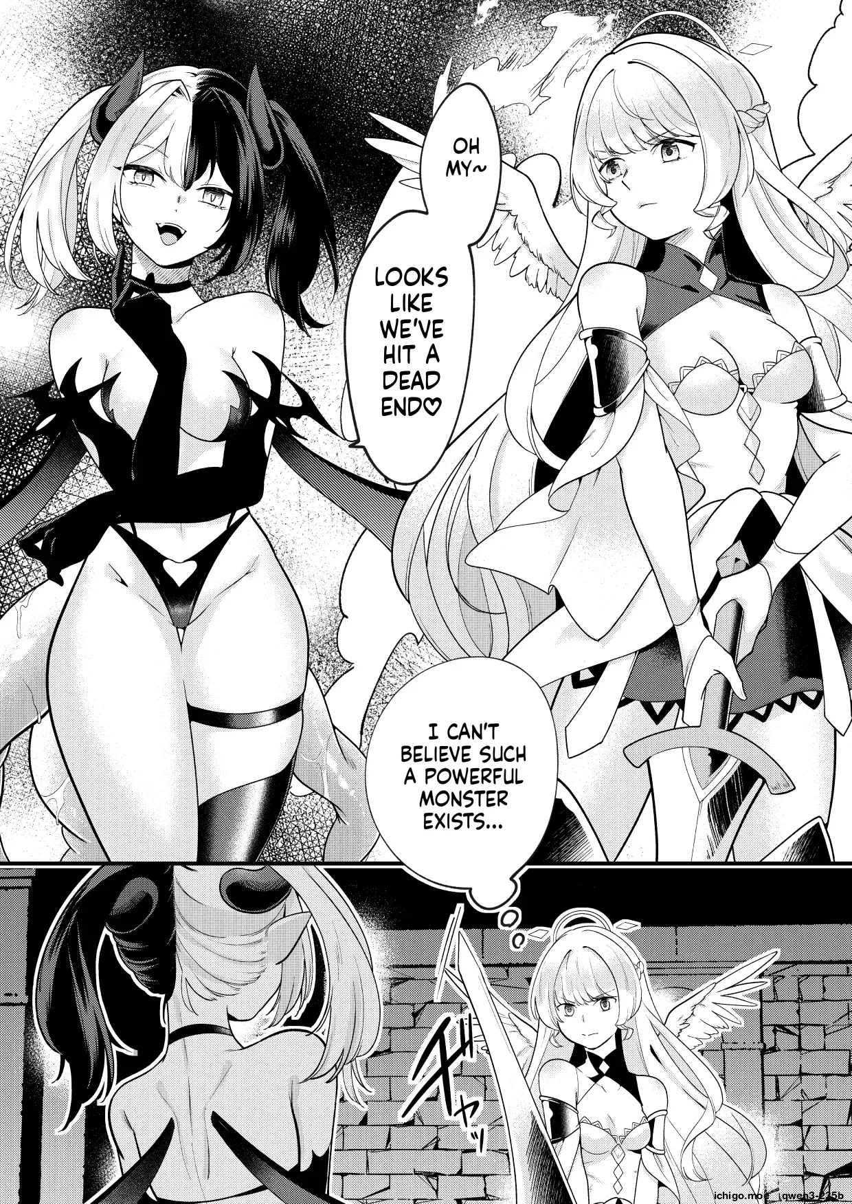 Futanari Tenshi ga Succubus ni Jikakyousei Sareru Ohanashi - Сторінка 2