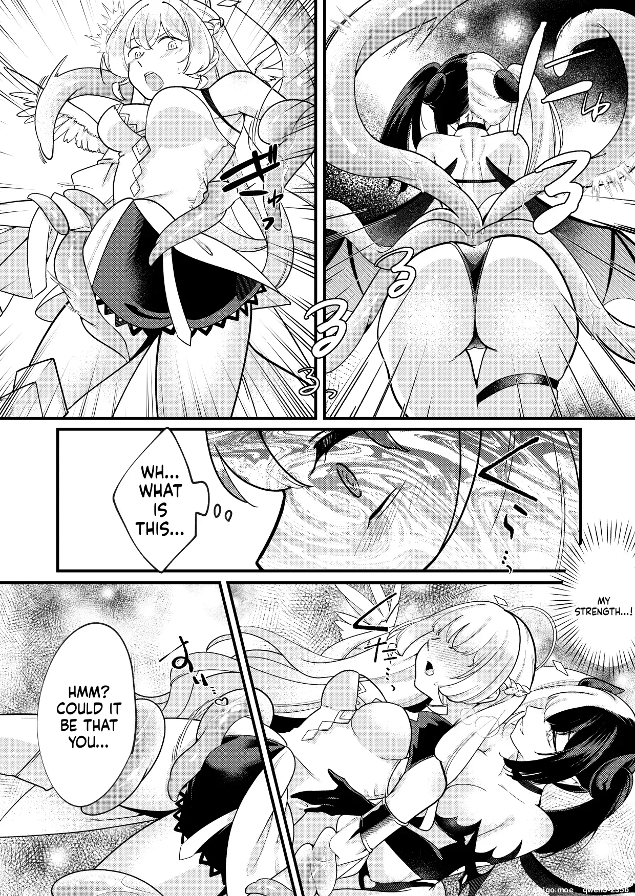 Futanari Tenshi ga Succubus ni Jikakyousei Sareru Ohanashi - Сторінка 4