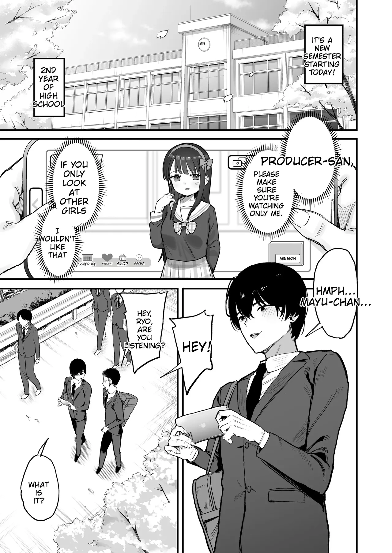 Nijigen Otaku no Ore ga Tenkou Shite Kita Kyonyuu Idol ni Otosareru made - A 2D Otaku Falls for the Curvy Idol Transfer Student | How I, a 2D-Obsessed Otaku, Fell for the Busty Idol Who Transferred to My School - صفحة 3