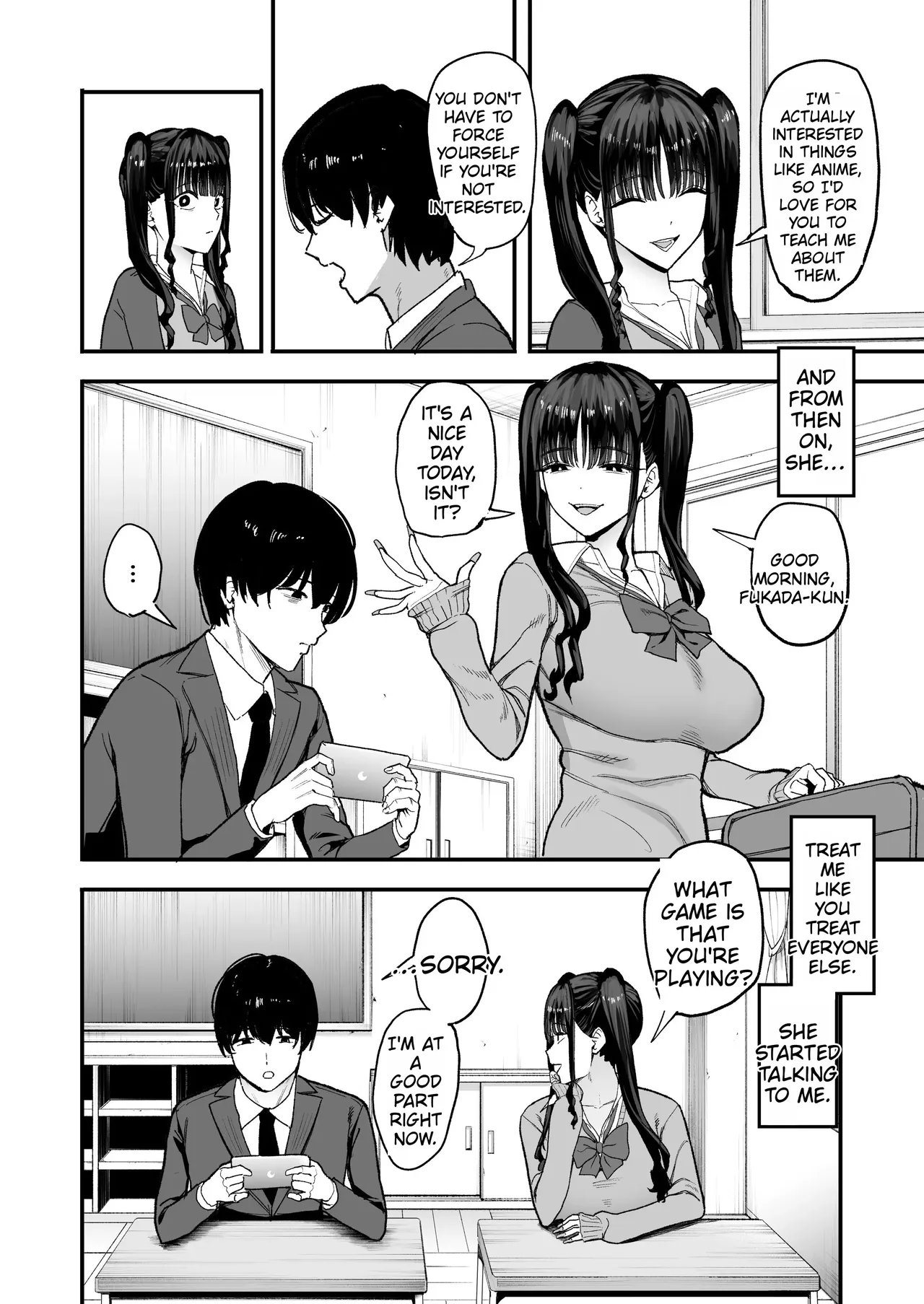Nijigen Otaku no Ore ga Tenkou Shite Kita Kyonyuu Idol ni Otosareru made - A 2D Otaku Falls for the Curvy Idol Transfer Student | How I, a 2D-Obsessed Otaku, Fell for the Busty Idol Who Transferred to My School - صفحة 8