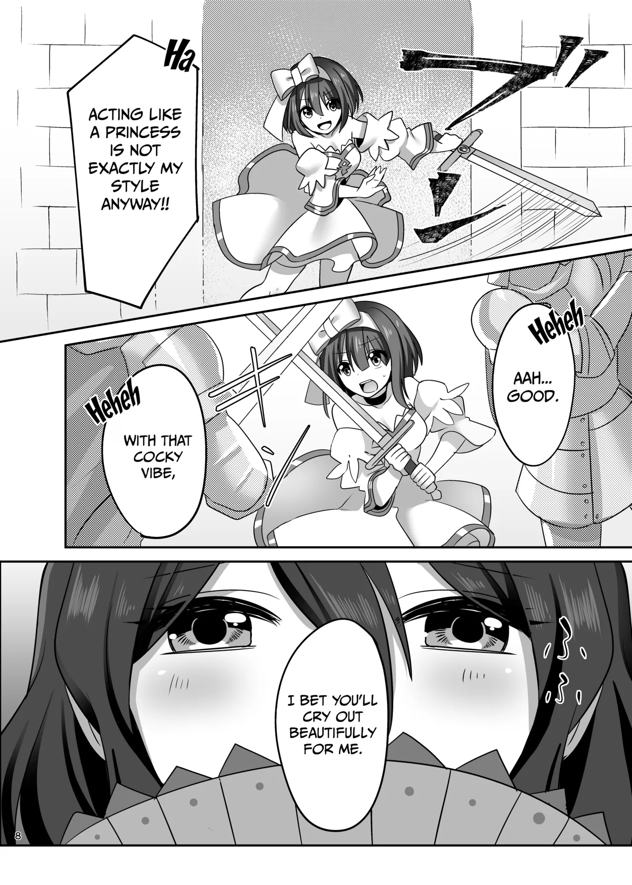 Kasou Douwa wa Kiken ga Ippai!? Fukou na Ohime-sama Hen 1 - Strona 8