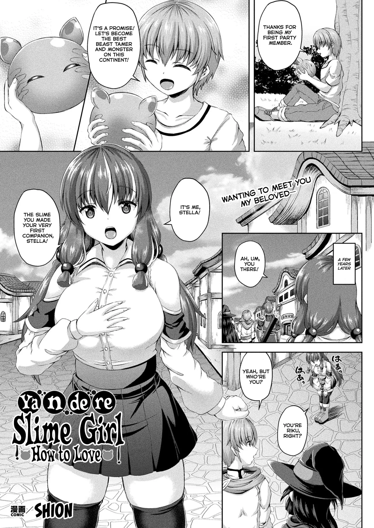 Yandere Slime Musume no Aishikata - Strona 1