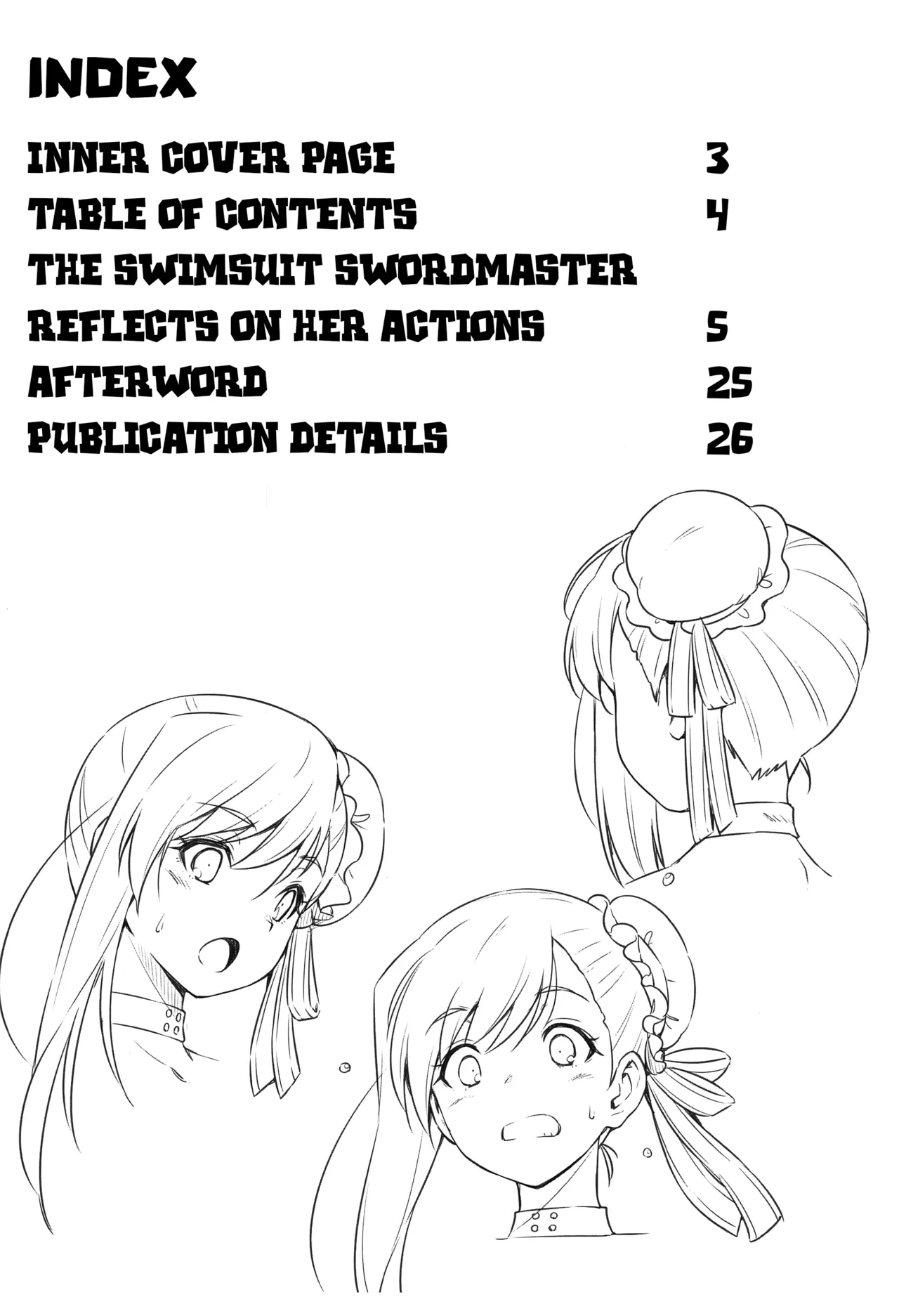 Mizugi Kengou Hansei suru. | The Swimsuit Swordmaster reflects on her actions - Page 3