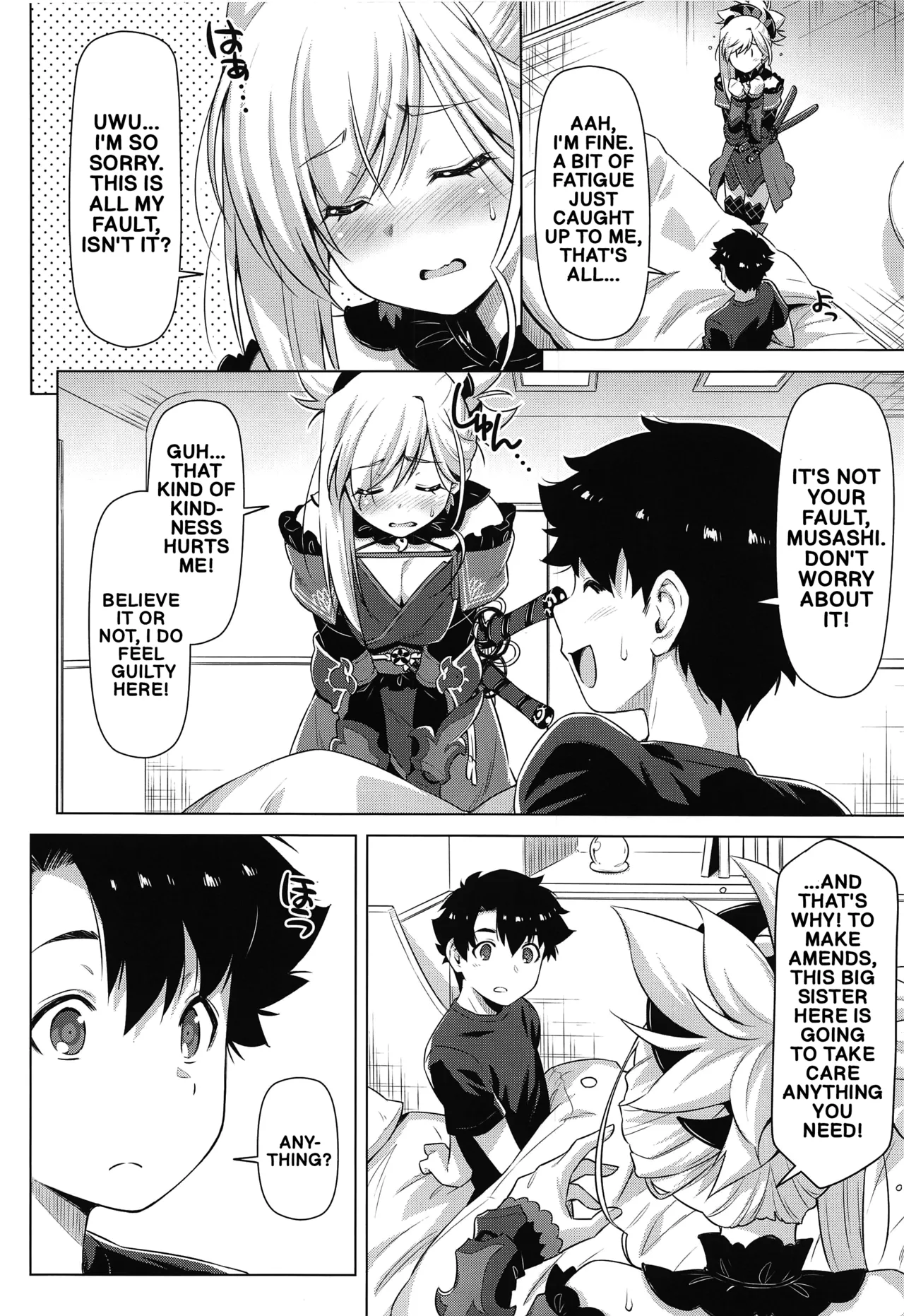 Mizugi Kengou Hansei suru. | The Swimsuit Swordmaster reflects on her actions - Page 5