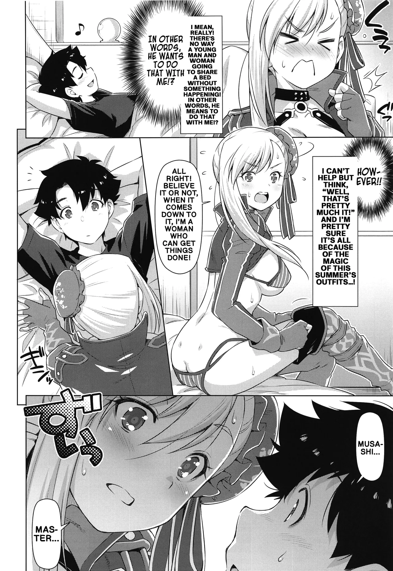 Mizugi Kengou Hansei suru. | The Swimsuit Swordmaster reflects on her actions - Page 7