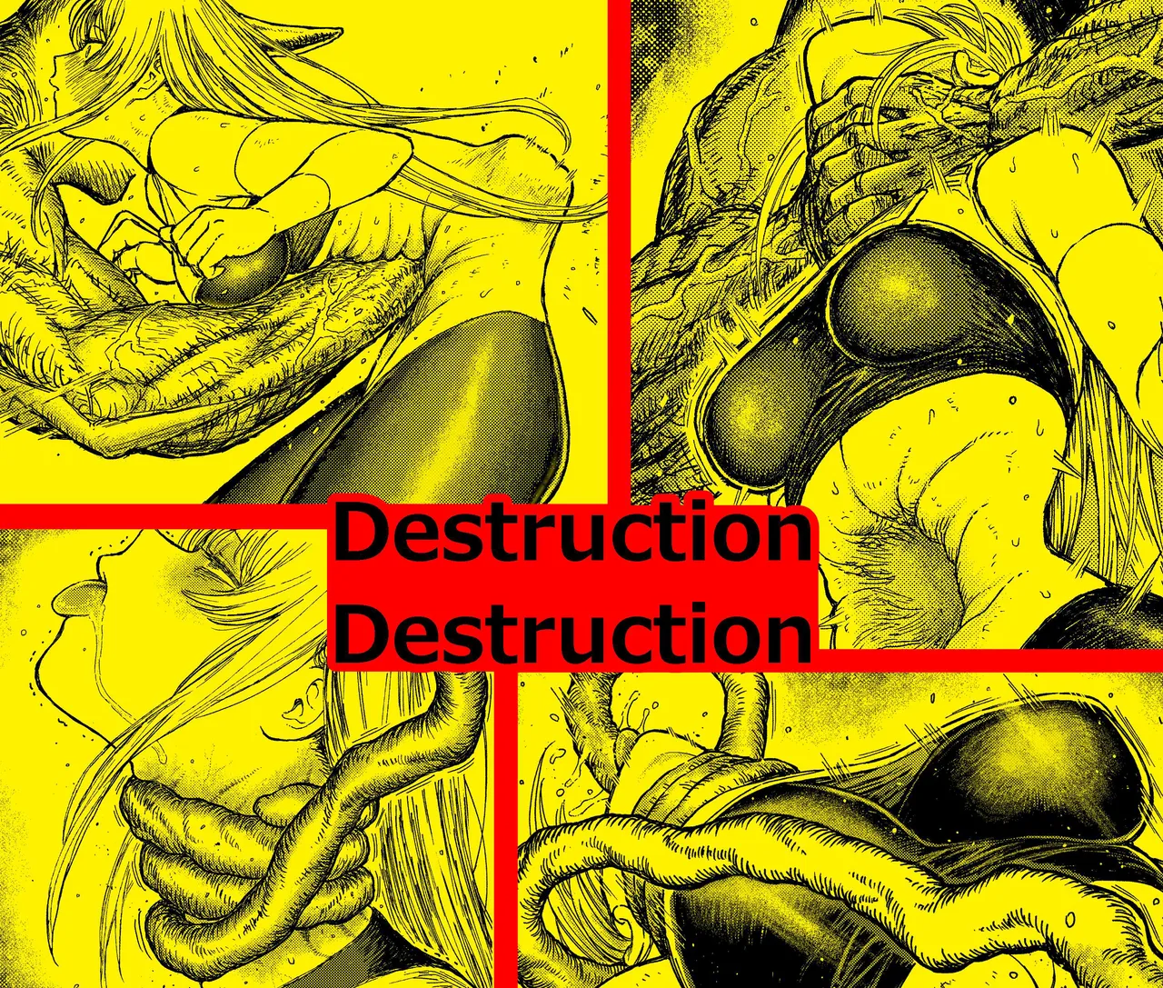 Destruction Destruction - The Strangled heroin's total defeat - Страница 1