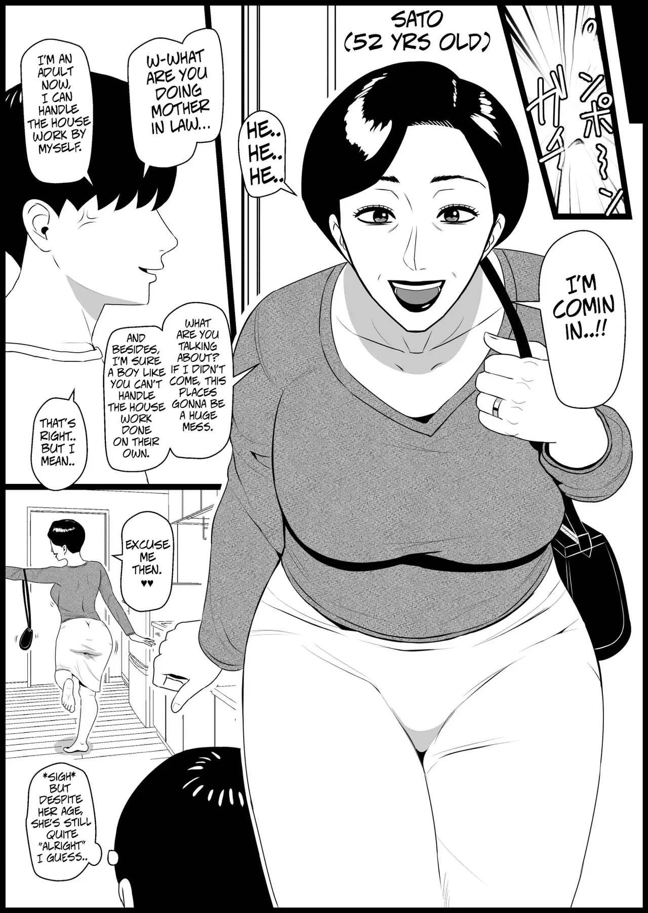 Having Sex With My Mother in Law In Her Fifties - Page 3