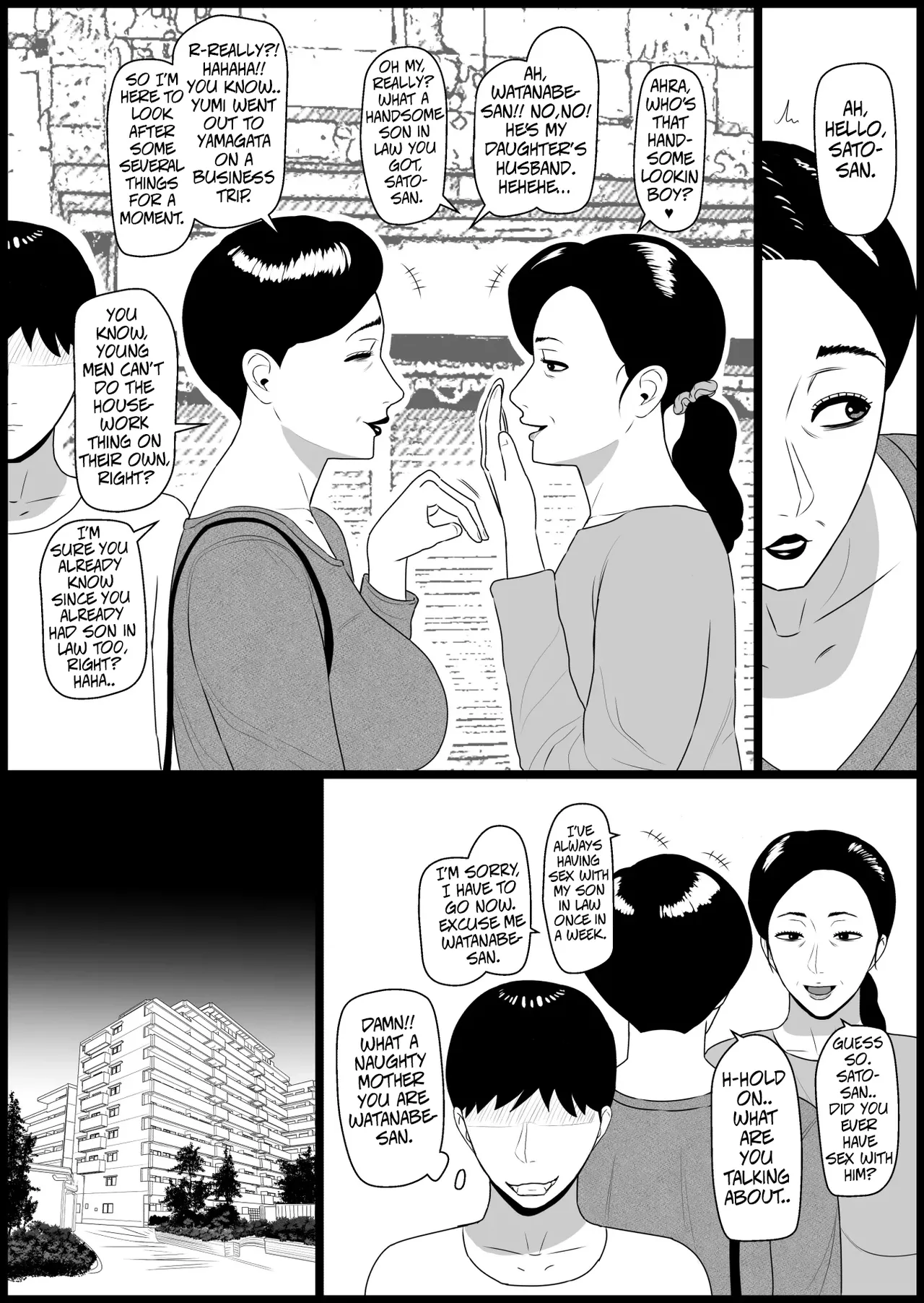 Having Sex With My Mother in Law In Her Fifties - Page 7
