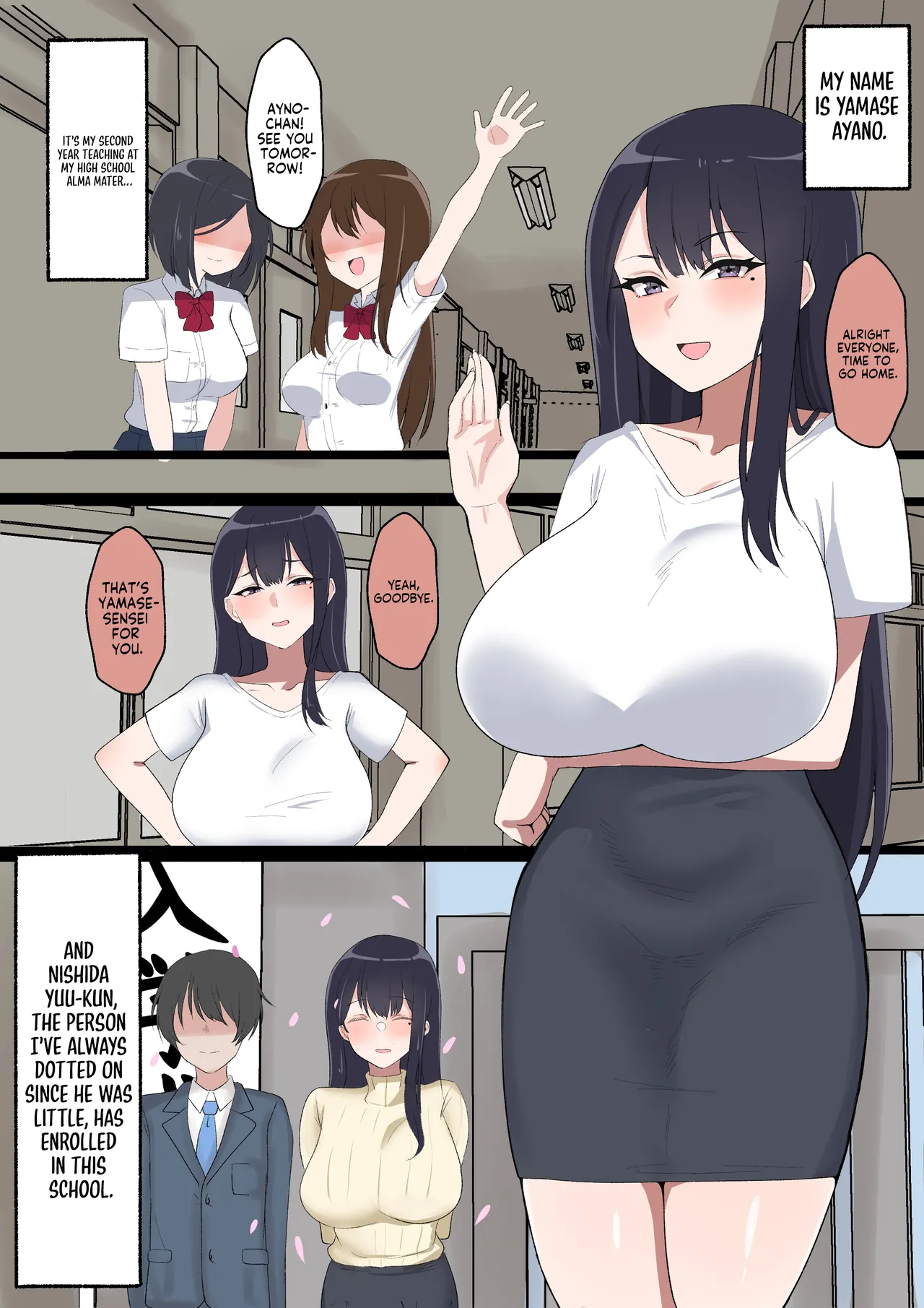 Migawarari no Ayano Sensei | Ayano-sensei in My Place - Página 1