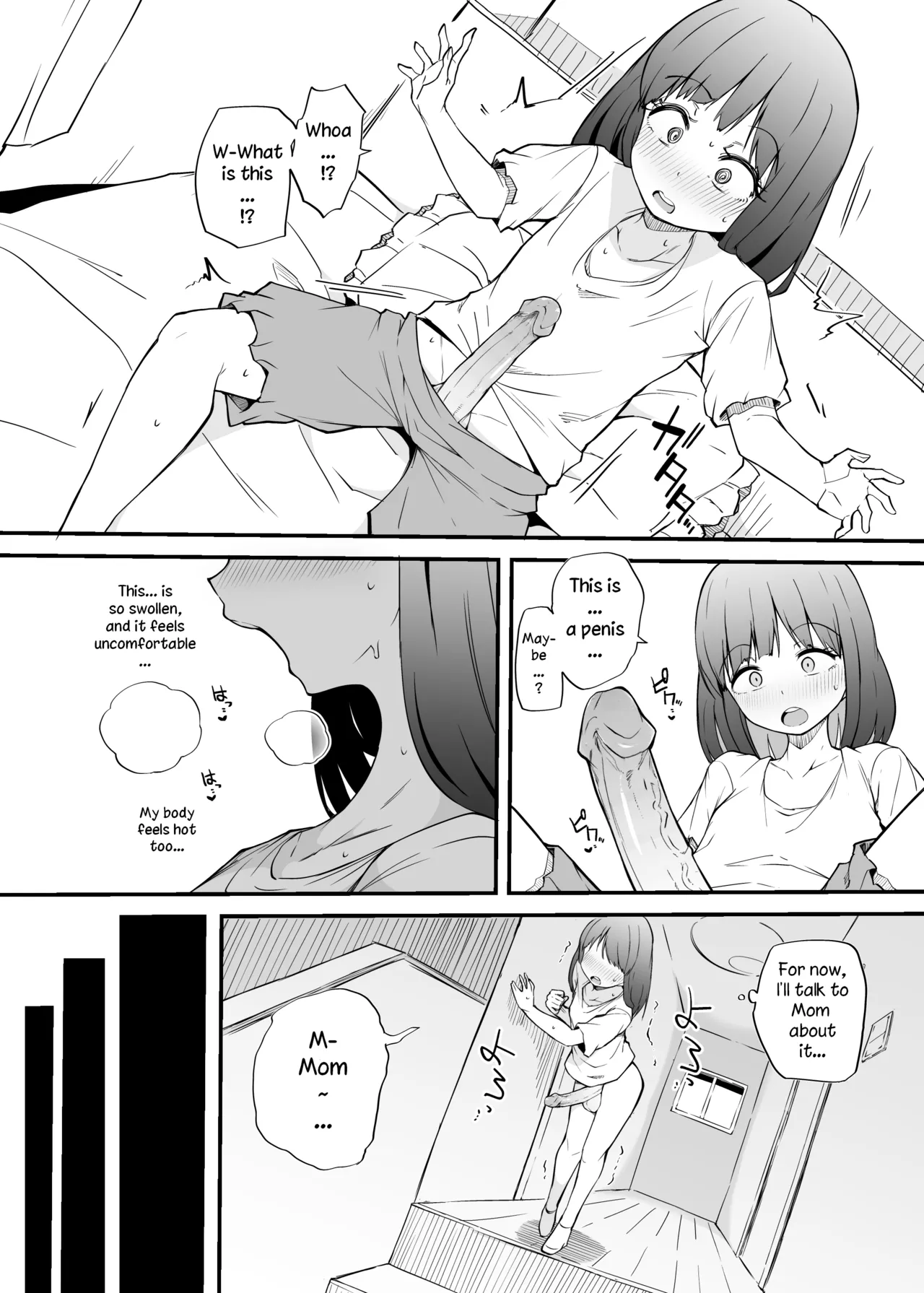 Asa Okitara Futanari ni | When I Woke Up In The Morning, I Had Become A Futanari - Strona 2