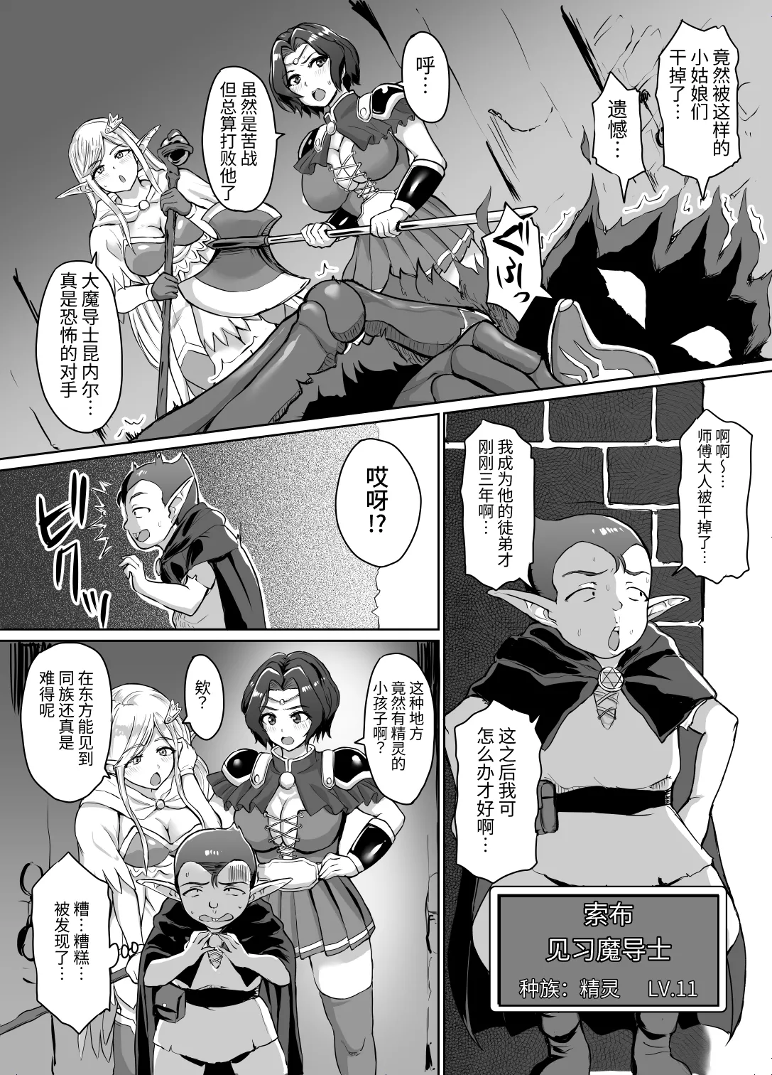 Sukebe Elf to Boukensha Guild ~Dai Madoushi Toubatsu Hen~ | 下流精灵和冒险者公会 ～大法师讨伐篇～ - 页 3