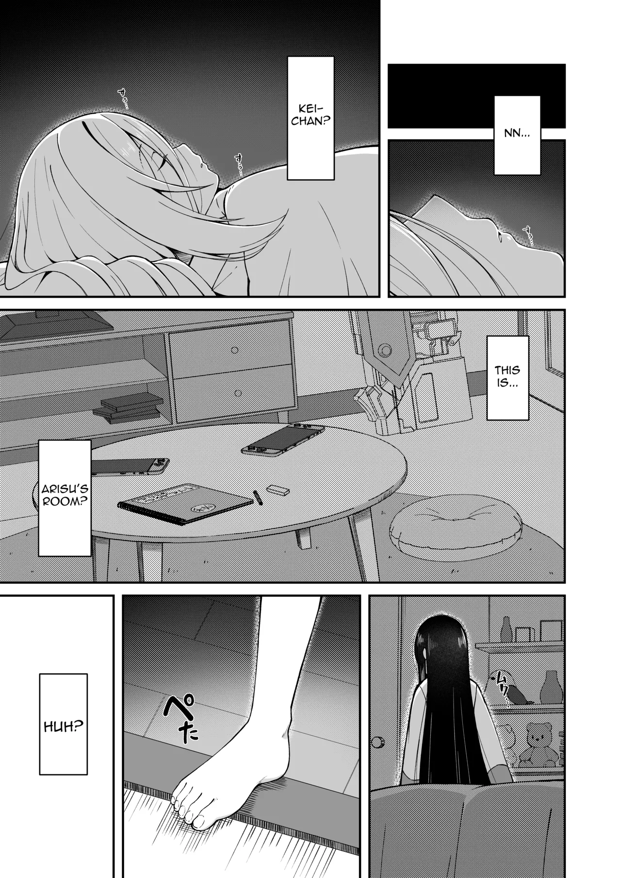 Asa Okitara Alice to Irekawatteta!? Sensei ga Kei-chan ni Maintenance Sarechau Hanashi | A Story About Sensei Waking Up in Arisu's Body and Getting Worked Over by Kei-chan!? - Seite 4