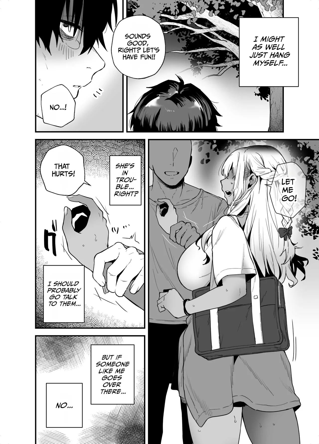 Kuro Gal no Ongaeshi -Shachiku Oji ga Kasshoku Kyonyuu Gal o Nanpa kara Tasuketara Icha Love Junai Koubi shita Hanashi- - 页 4