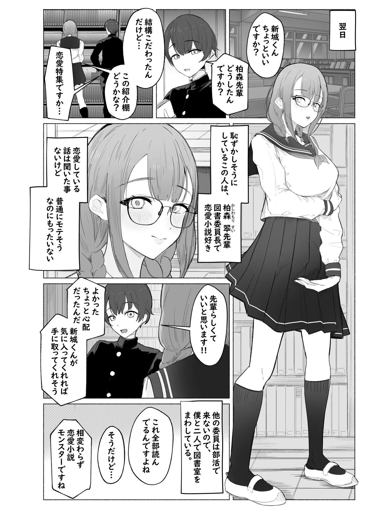 Bungaku Joshi ni Kowasareru  Houkago. - Página 8