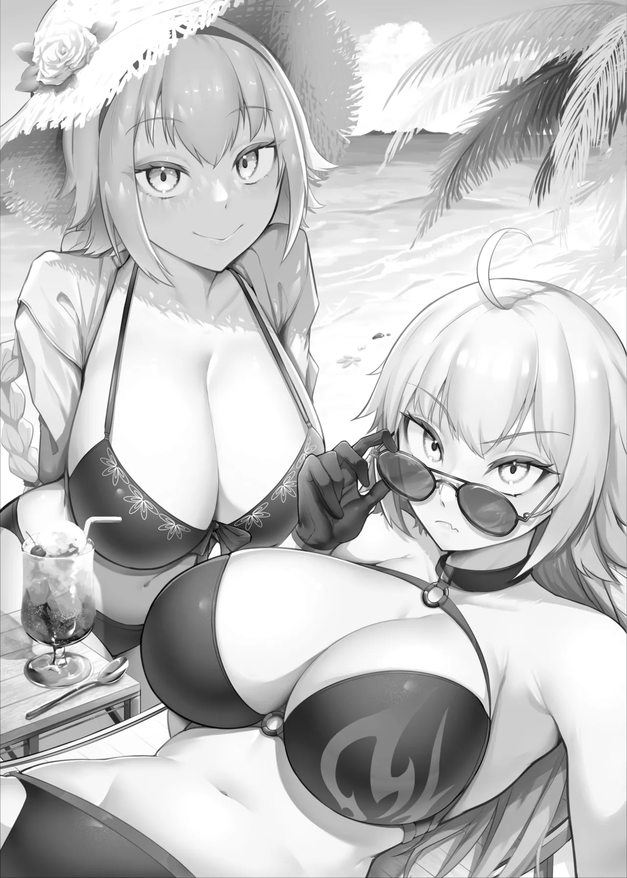 Chaldea Dosukebe Massage-bu Jeanne & Jeanne Alter Hen | Chaldea Lewdness Massage Club Jeanne & Jeanne Alter Edition - Page 2