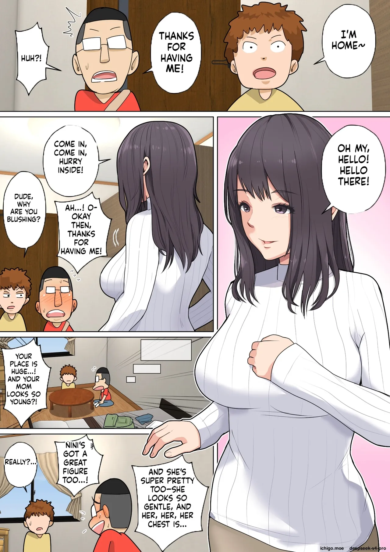Okaa-san wa Musuko no Nakadashi Senyou Onahole Bangaihen - Page 2