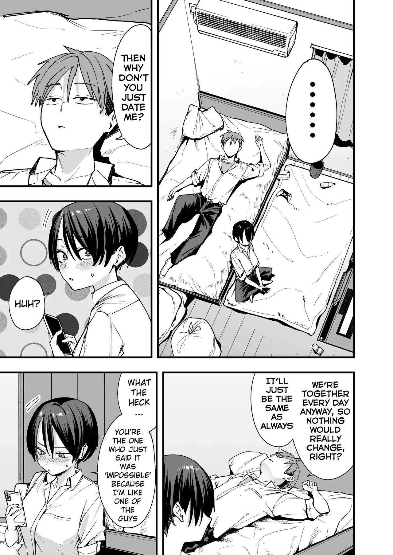 Having Sex on the Day I Start Dating my Tomboyish Childhood Friend - Page 7