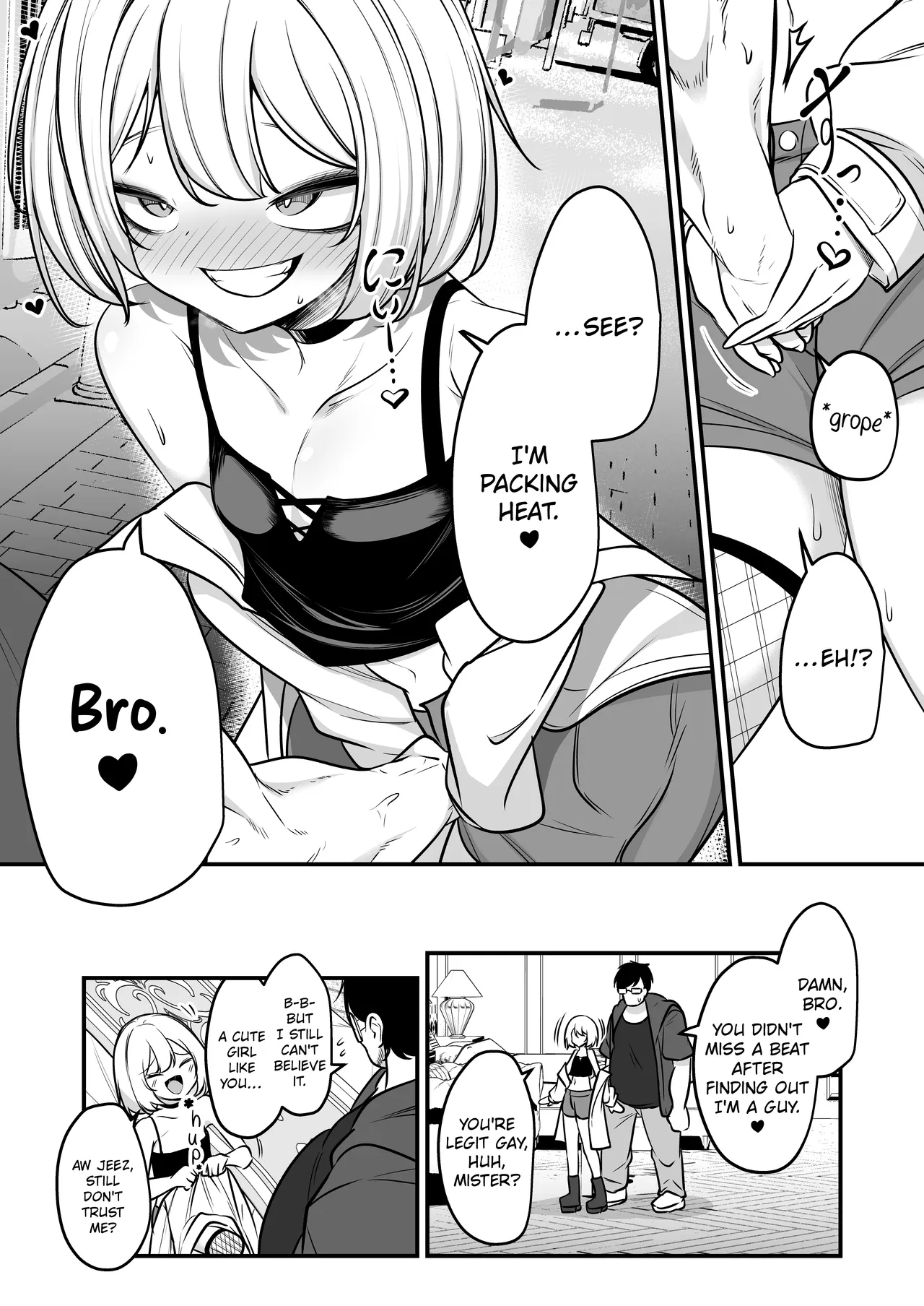Otokonoko Gal, Kaeriuchi ni Au | Turning The Tables On A Femboy - 页 3
