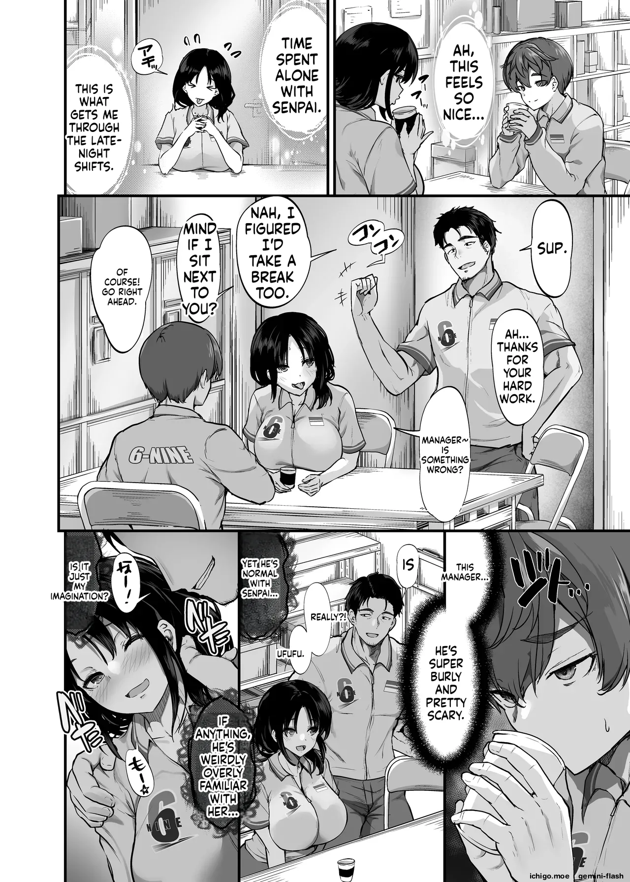 Beit Saki no Yasashii Senpai wa Tenchou no Kaiinu deshita. ~Soshite Boka wa Senpai ni Kawareru~ - صفحة 5