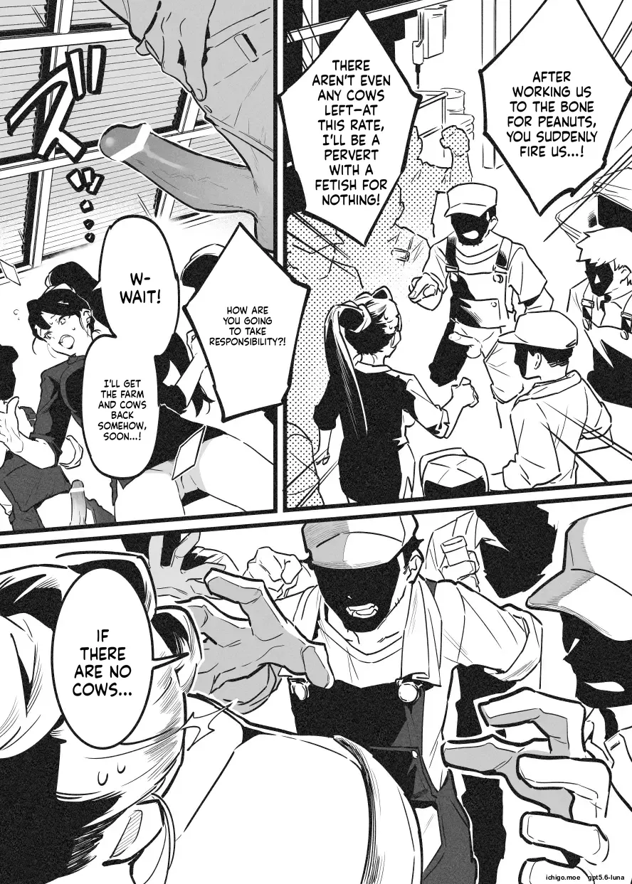 Ushi no Oneesan Oonaa Bokujou Ni Chiru - Strona 2