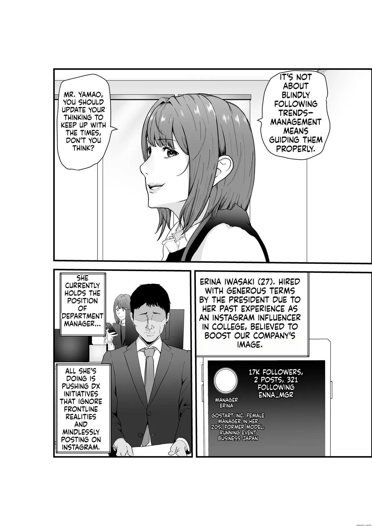 Ishiki Takai-kei Toshishita Kachou -Kanzen Kuppuku- TiPer Juushi no Onna ga Owaranai Zangyou Sex de Songen - পৃষ্ঠা 3