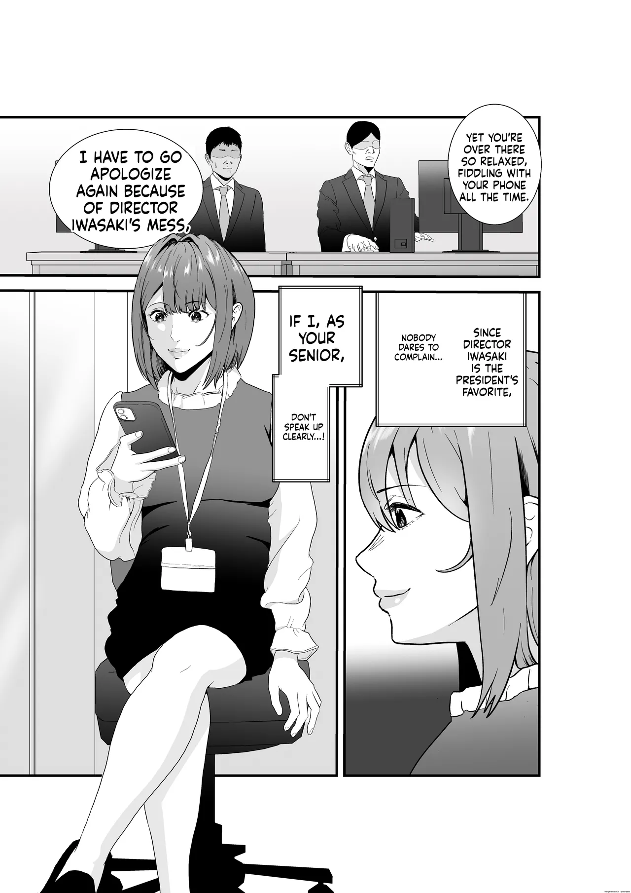 Ishiki Takai-kei Toshishita Kachou -Kanzen Kuppuku- TiPer Juushi no Onna ga Owaranai Zangyou Sex de Songen - পৃষ্ঠা 4