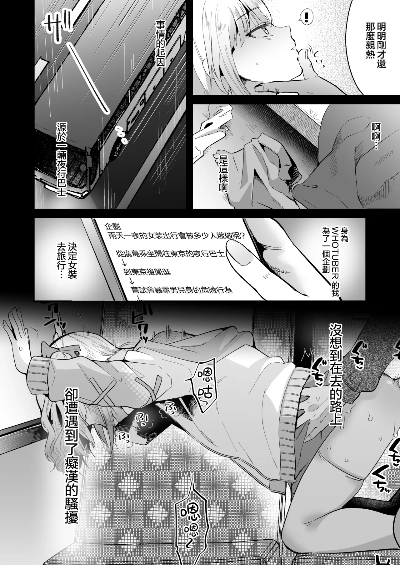 Mesuochi Trip 3 | 短途雌堕旅行3 - Page 4