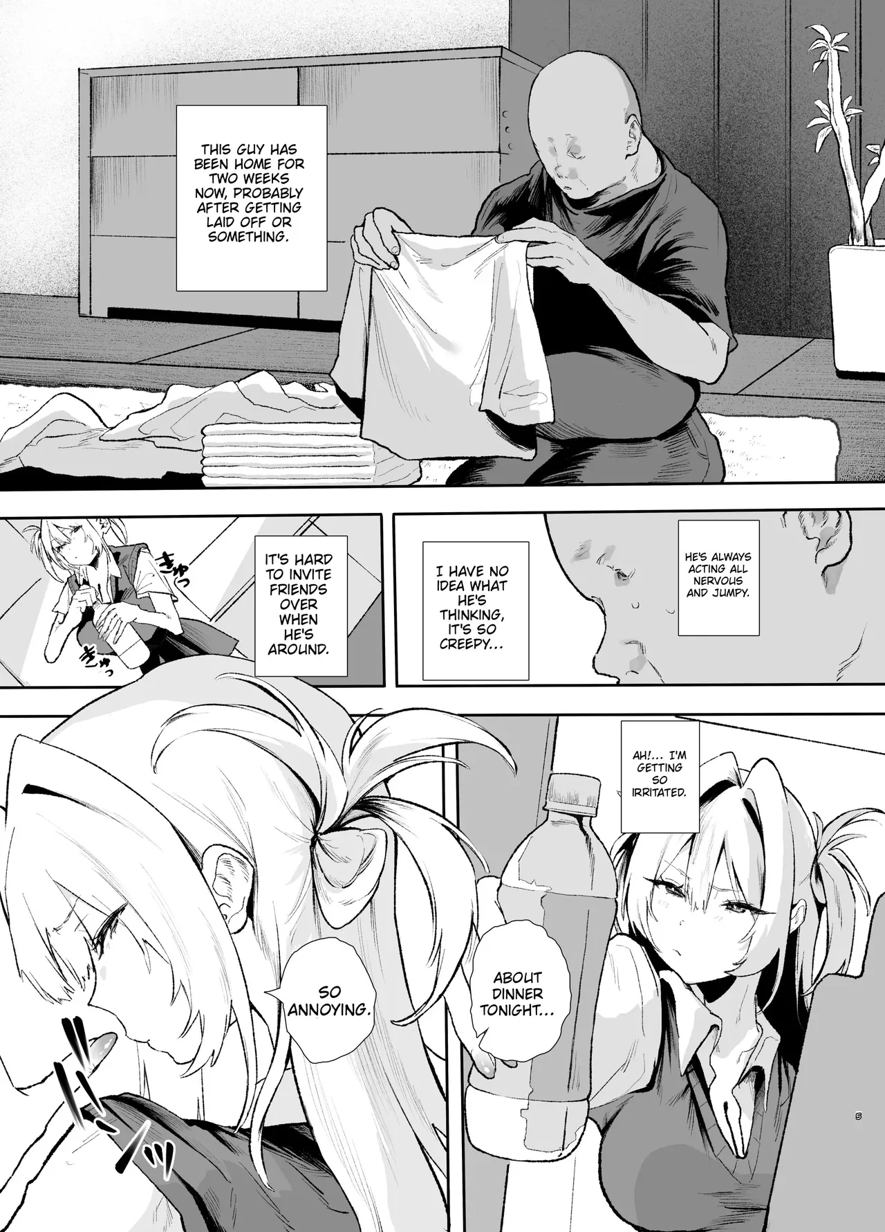 Namaiki Gal ga Oji-san no Dekachin ni Sakaraenaku Natta Hi | The Day the Sassy Gal Couldn't Resist an Older Guy's Huge Cock - Strona 4