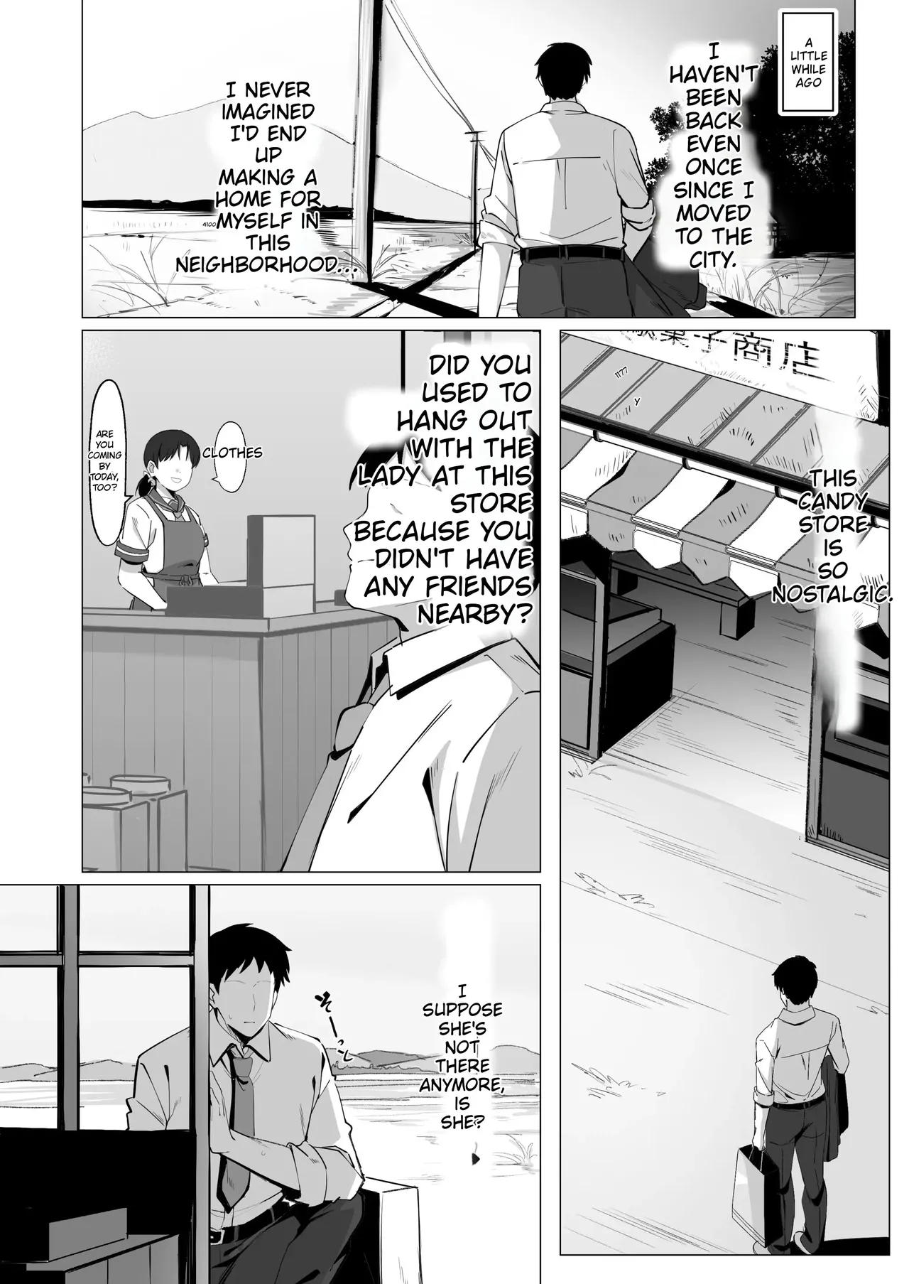 15-Nen-buri ni Saikai shita Dakashiya no Ikiokure Nagachichi Onee-san wa Ooatari | Reuniting after 15 years, the unmarried older sister who runs the penny candy shop is a total knockout. - Strona 5