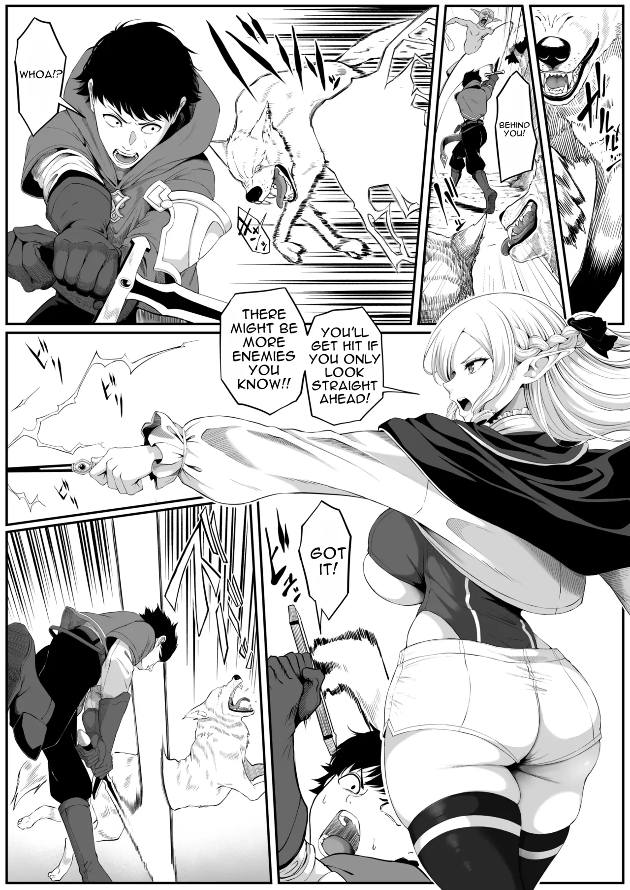 Isekai Anal Monogatari 2 ~Neko Kemonohito Hen~ | Anal Odyssey In Another World 2 ~ Cat Girl Edition ~ - Página 4