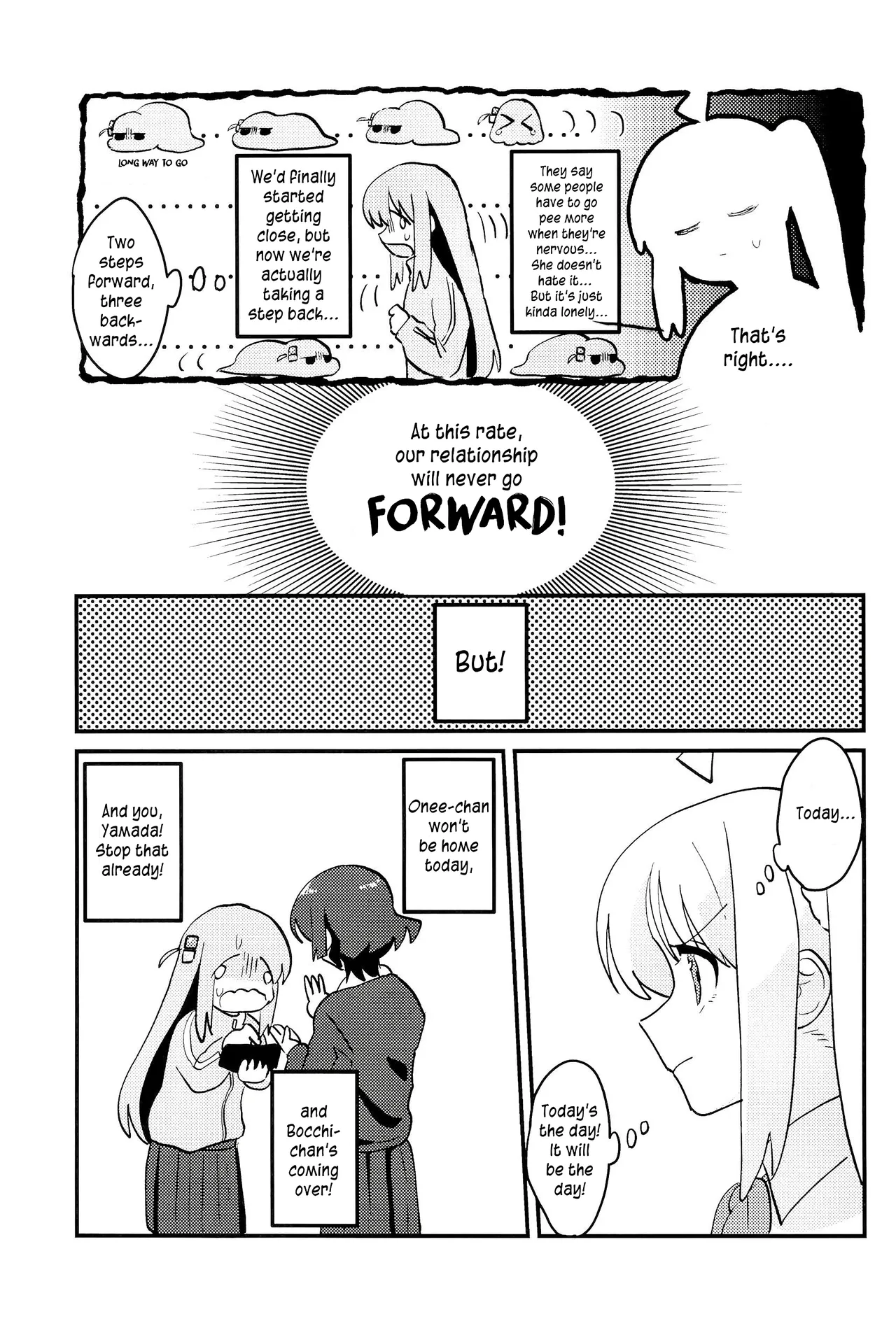 Bocchi-chan wa Susumenai! | Bocchi-chan won't move forward! - 页 4