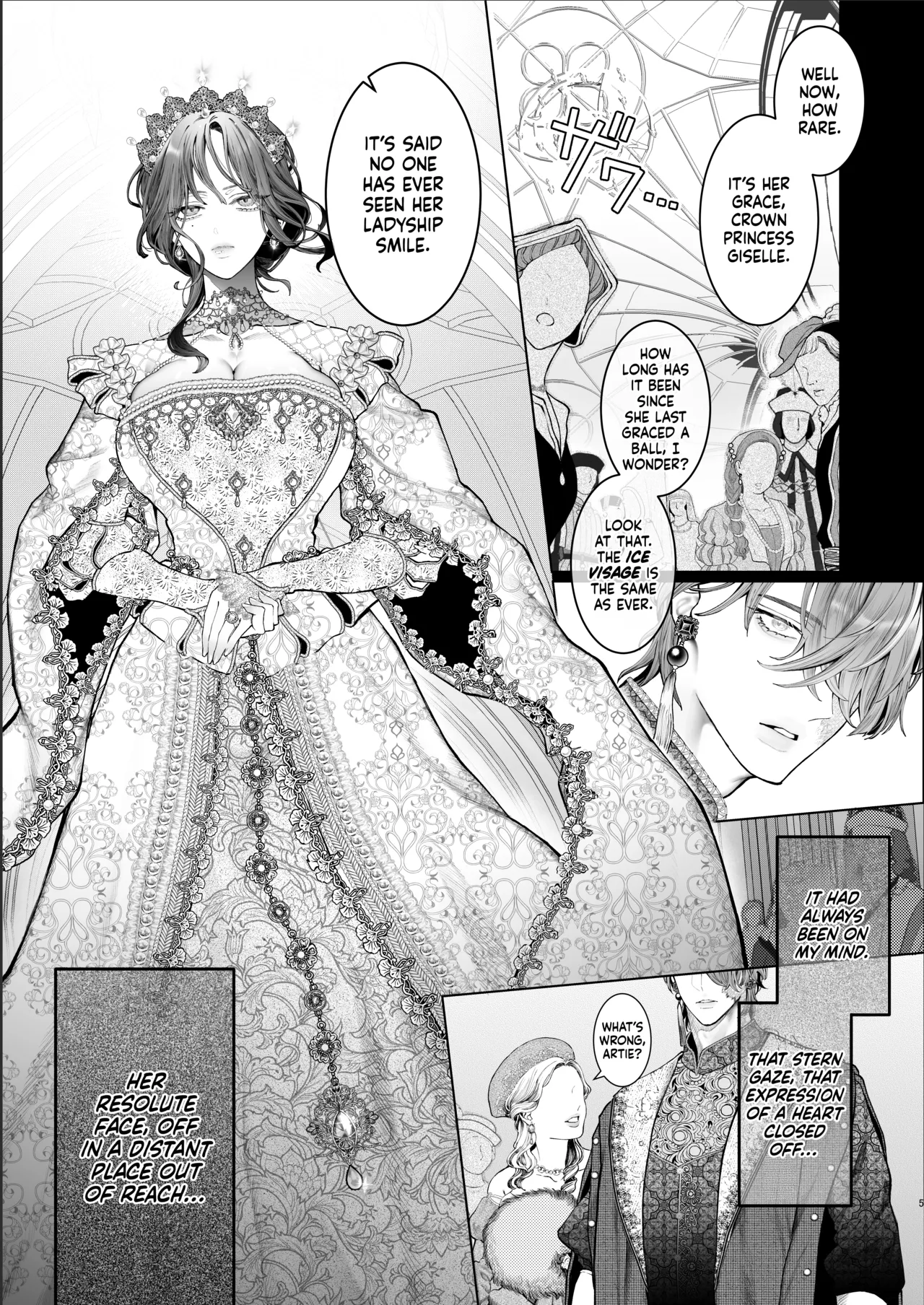 Houtou Kizoku wa Moto Outaishihi to no Haramasekon de Isogashii - The Rake and The Once Crowned Princess - Pagina 4