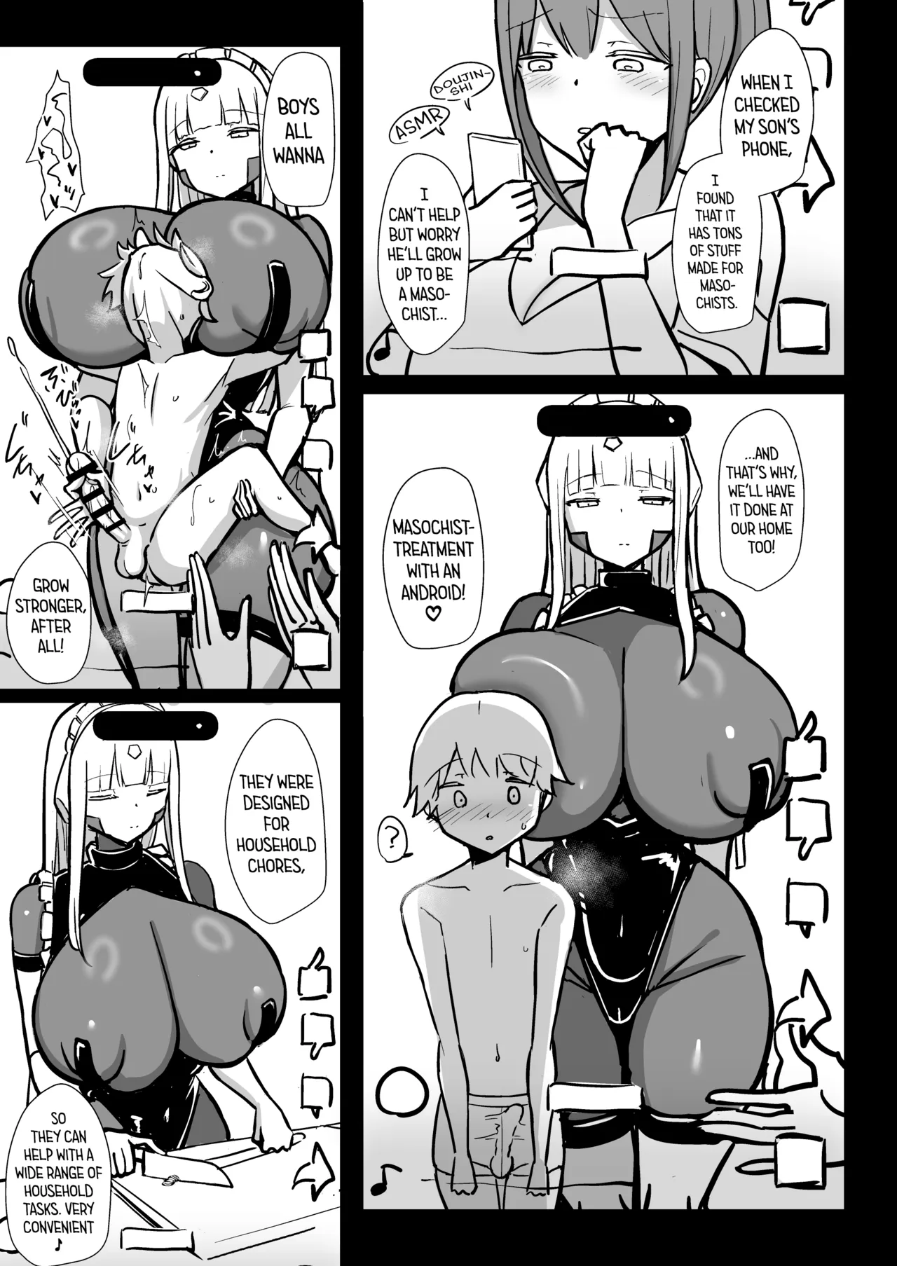 Maso Chiryou Android kara Nigerarenai Junbigou | You Can't Escape from the Masochist Treatment Android: Preparatory Issue - Сторінка 2