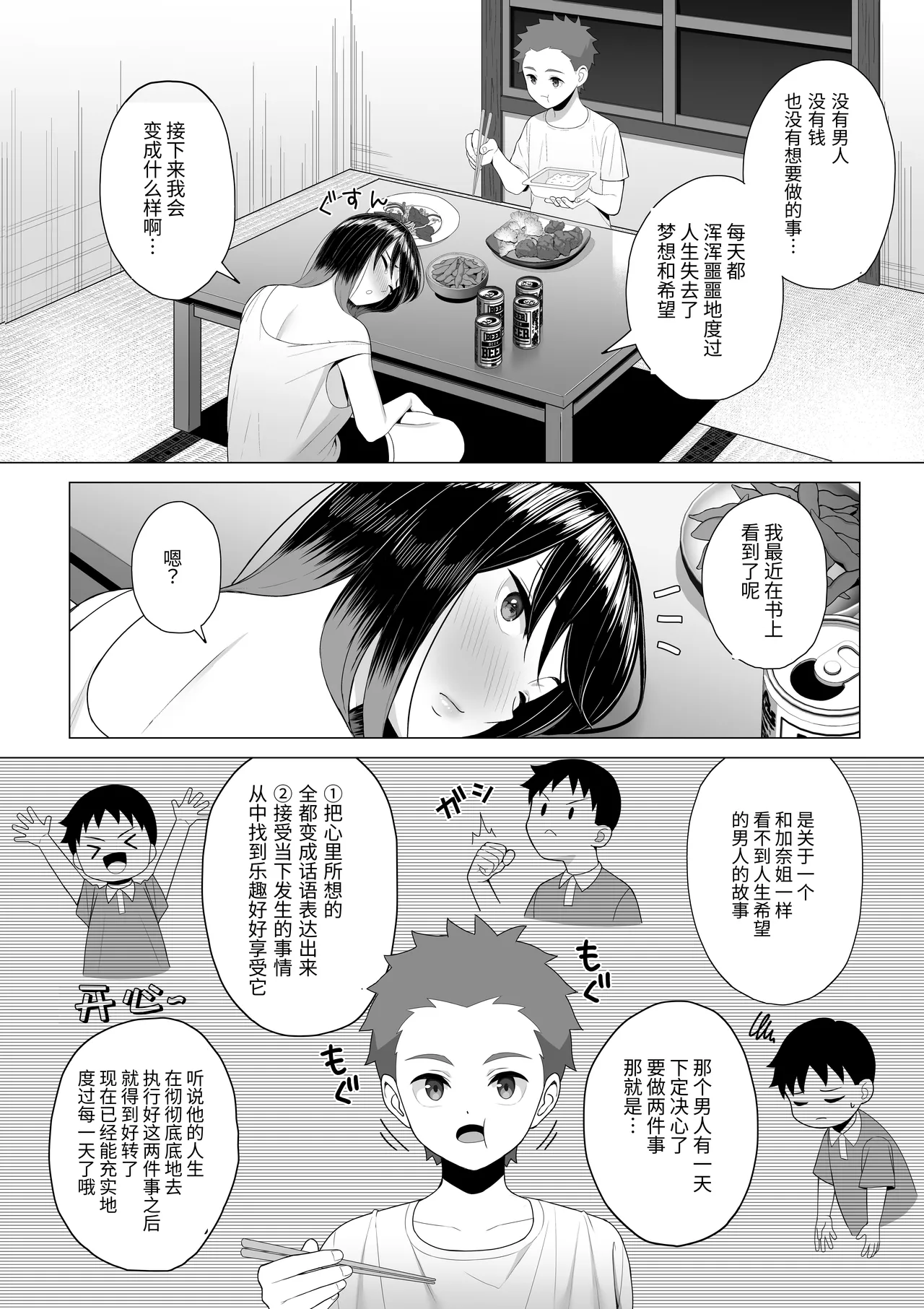 Yopparai Nee-chan no Jinsei ga Kouten suru Koudou Henyou | 醉酒姐姐的人生转好的行为改变 - Page 7
