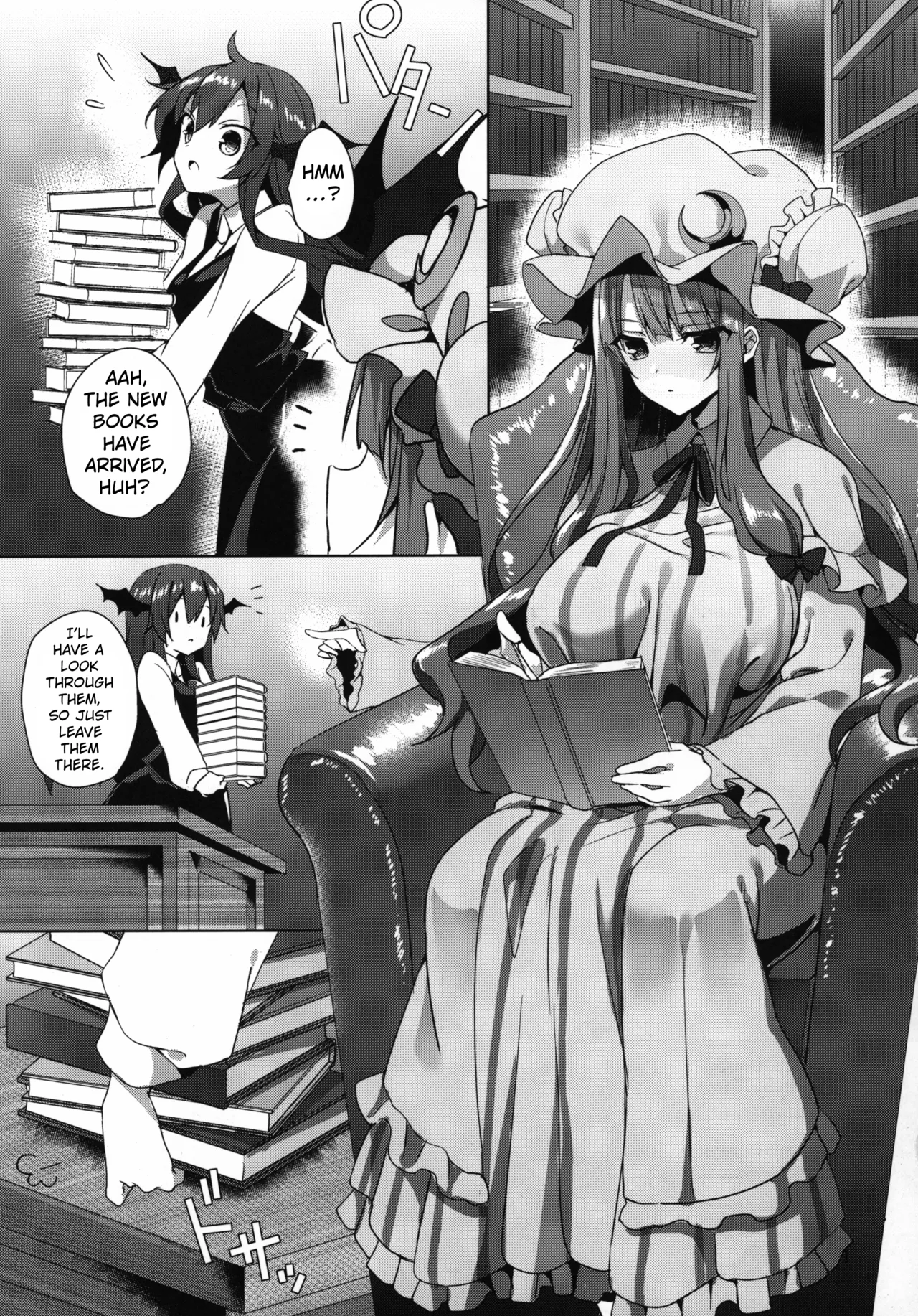 Hon to Shokushu to Daitoshokan - Página 2