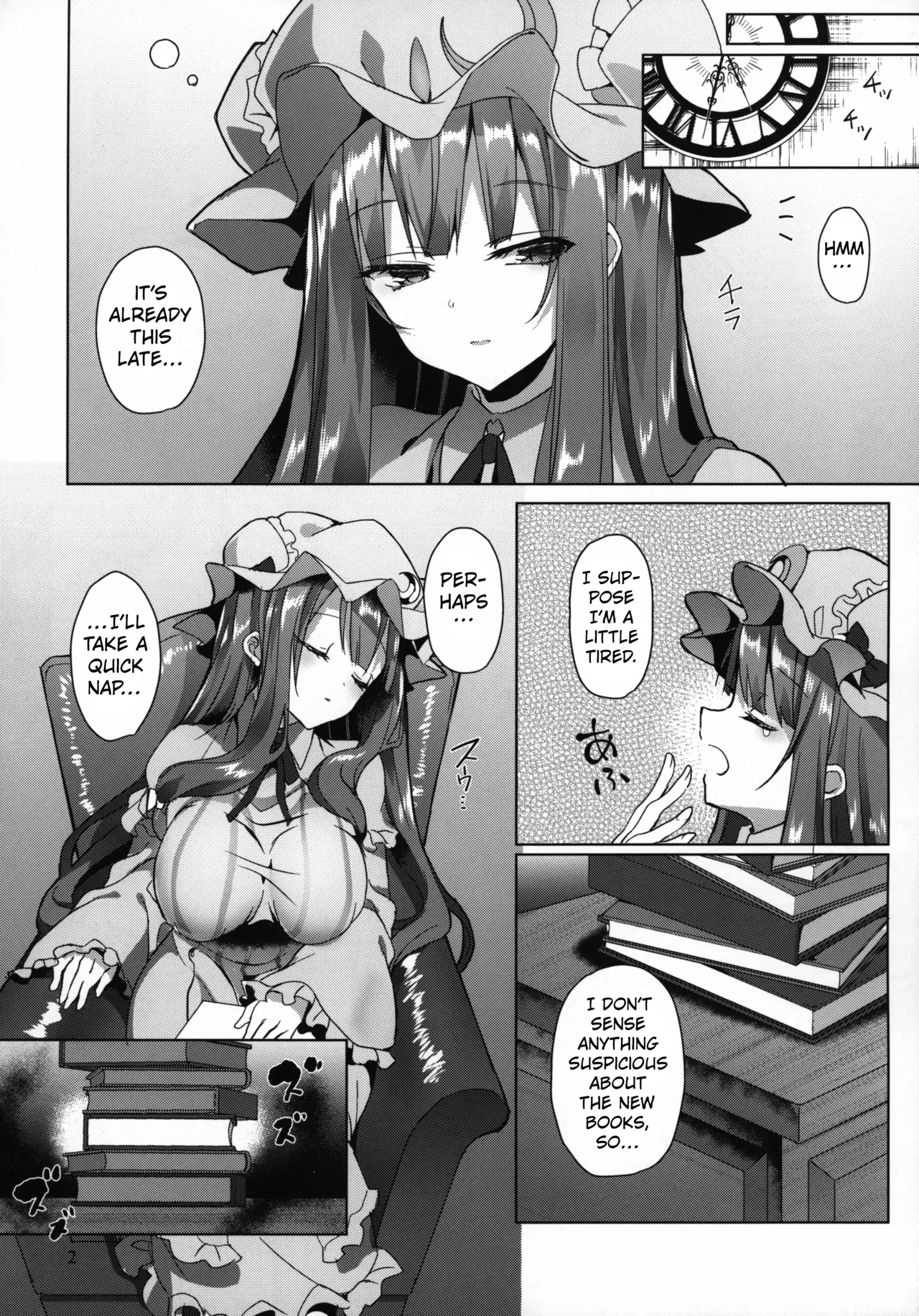 Hon to Shokushu to Daitoshokan - Página 3